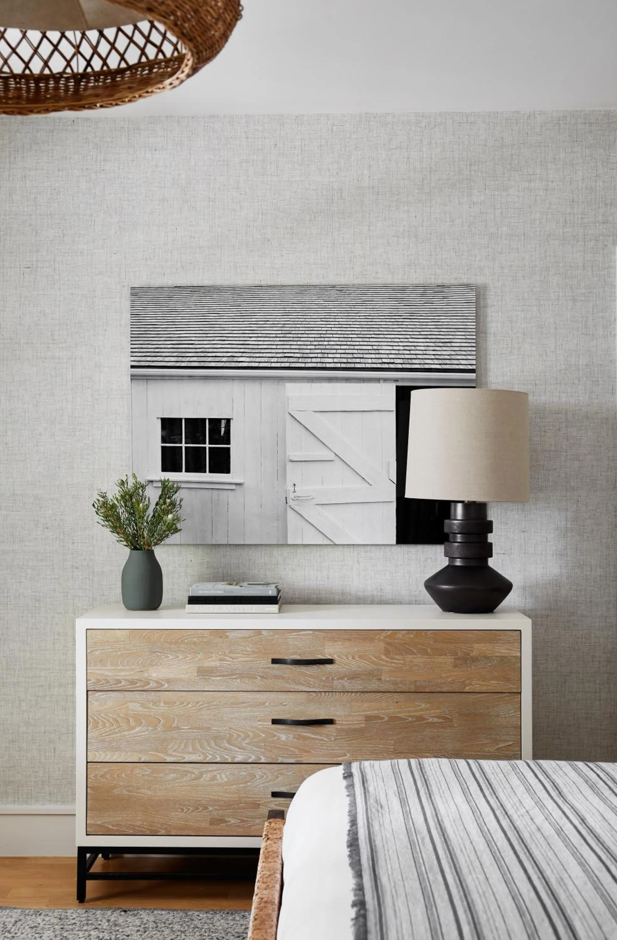 Decorative detail, Bed in The Edgartown Inn, The Edgartown Collection