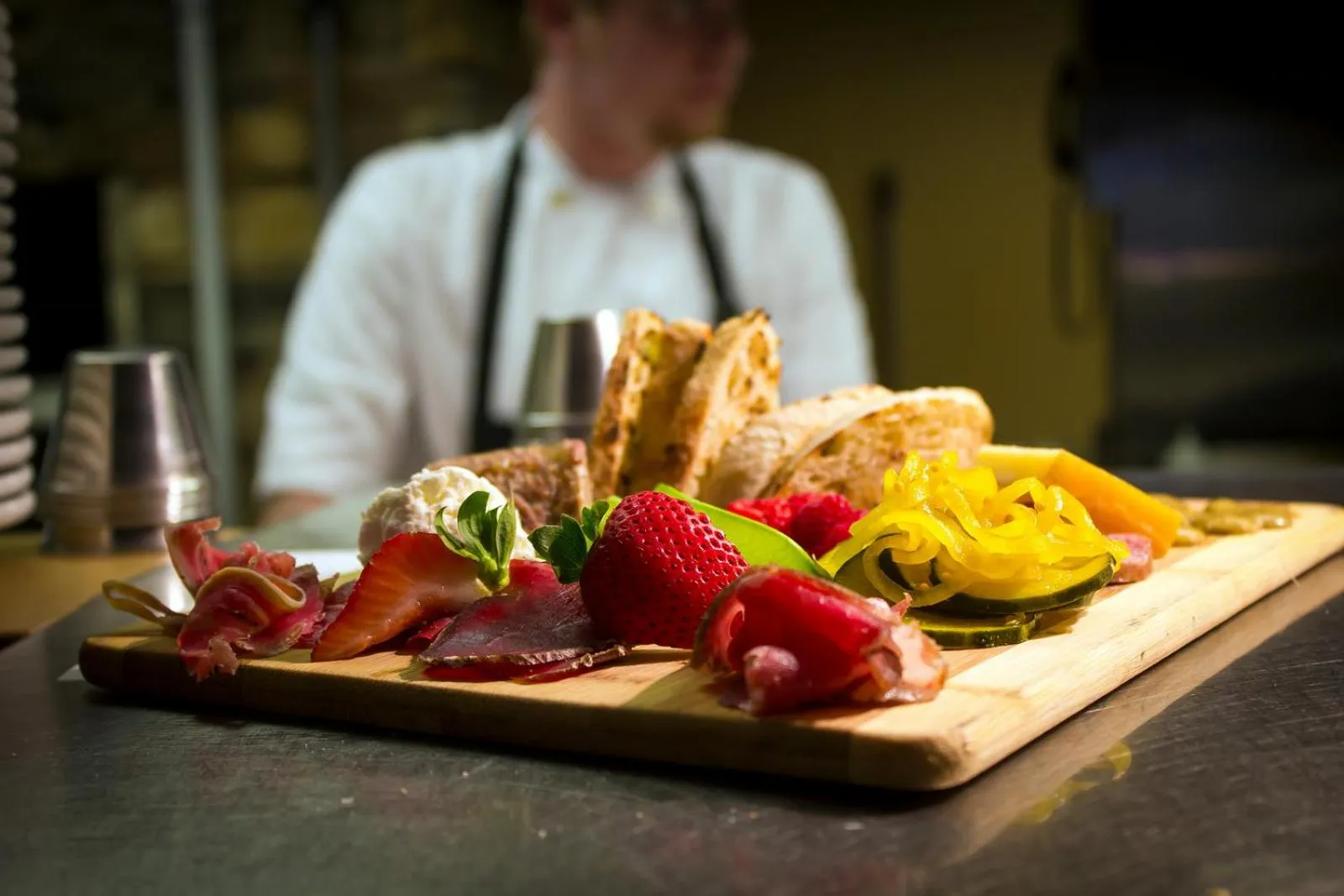 Food and drinks in The Lakehouse Inn Geneva