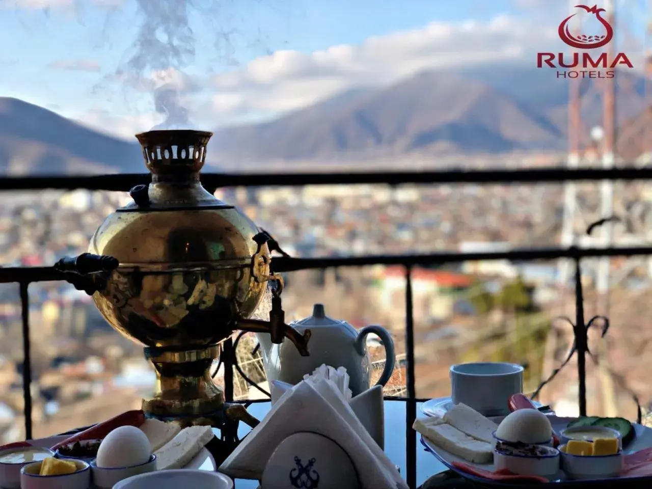 Triple Room with City View in Ruma Qala Hotel Triple Room with City View in Ruma Qala Hotel