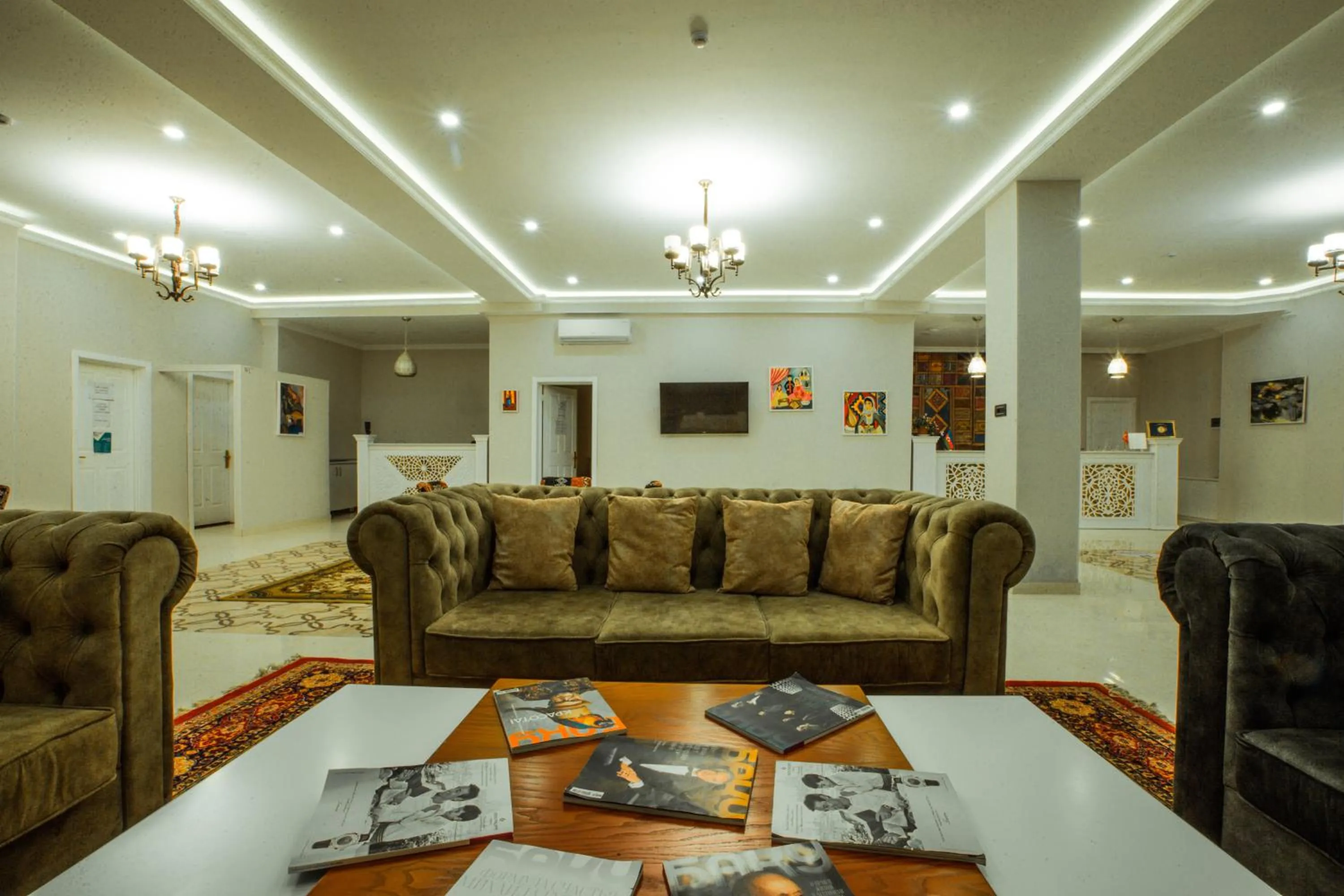 Lobby or reception in Ruma Qala Hotel