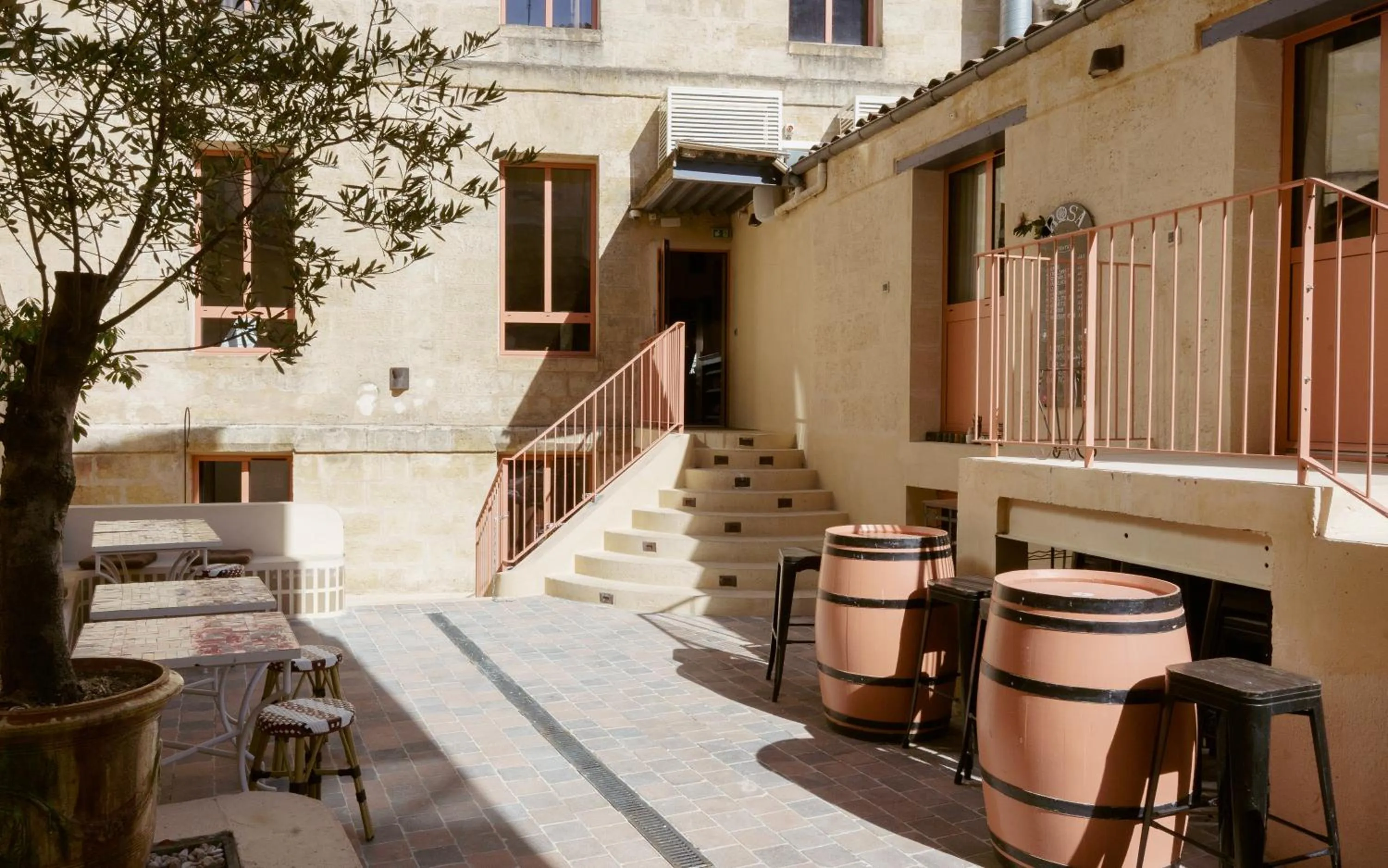 Patio in ROSA Boutique Hotel - Bordeaux Centre Gare
