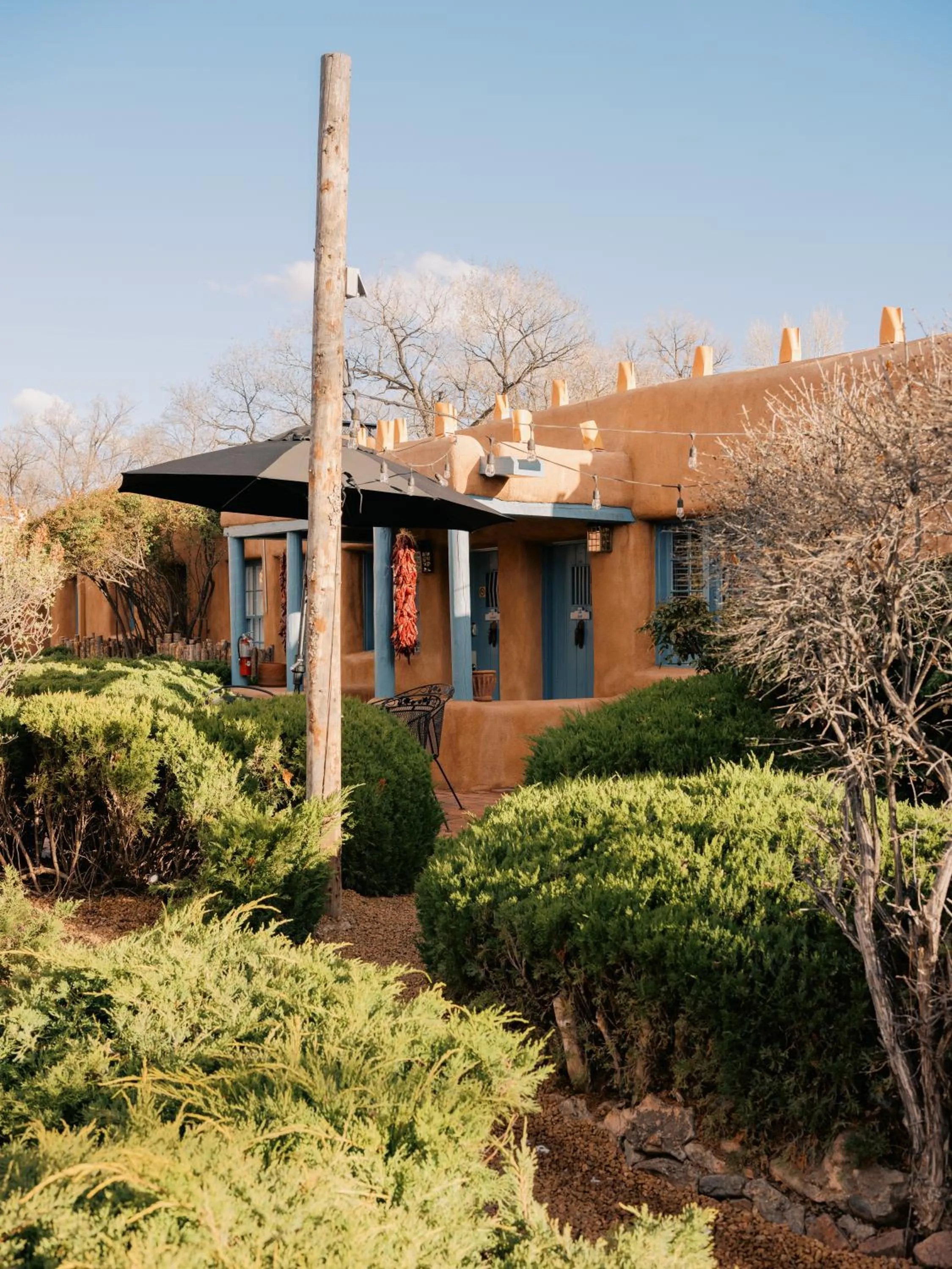Property building in Pueblo Bonito Inn