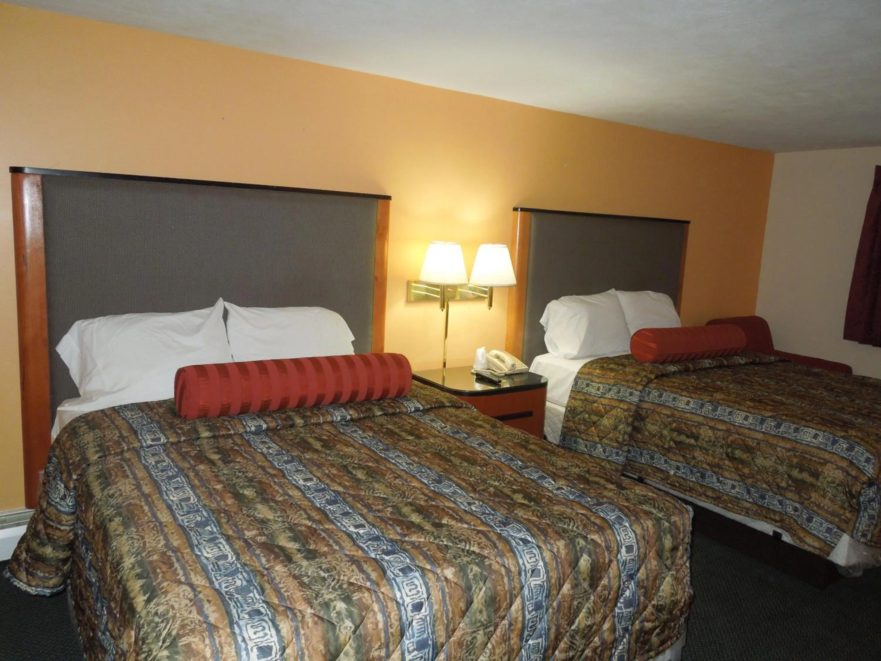 Bed in Sentinel Motel