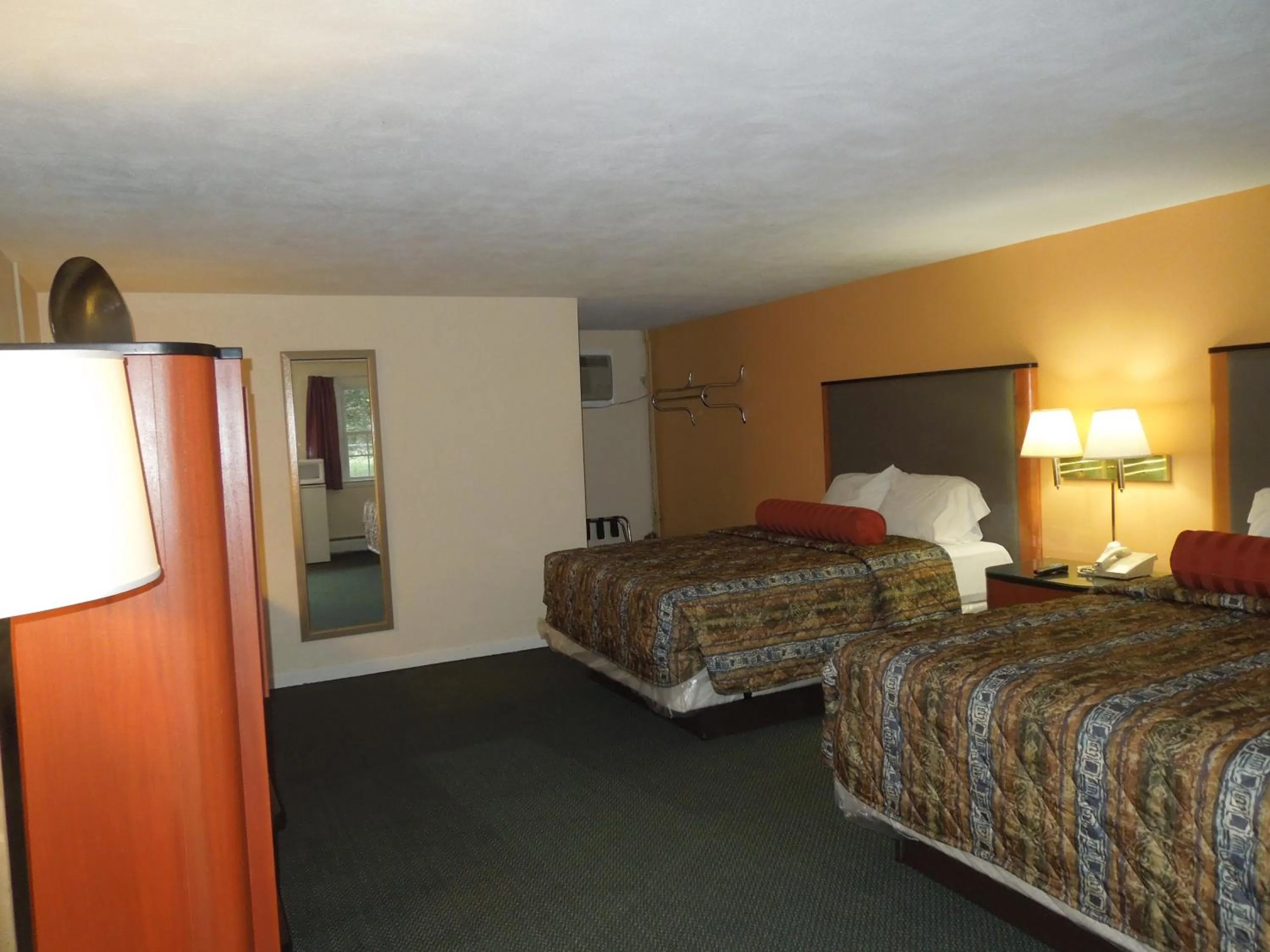 Bed in Sentinel Motel