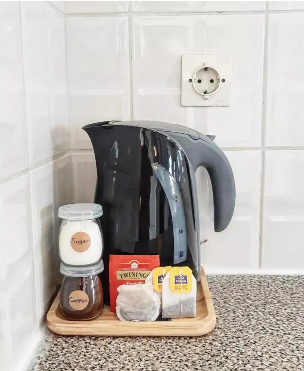 Coffee/tea facilities in Voula Accommodation