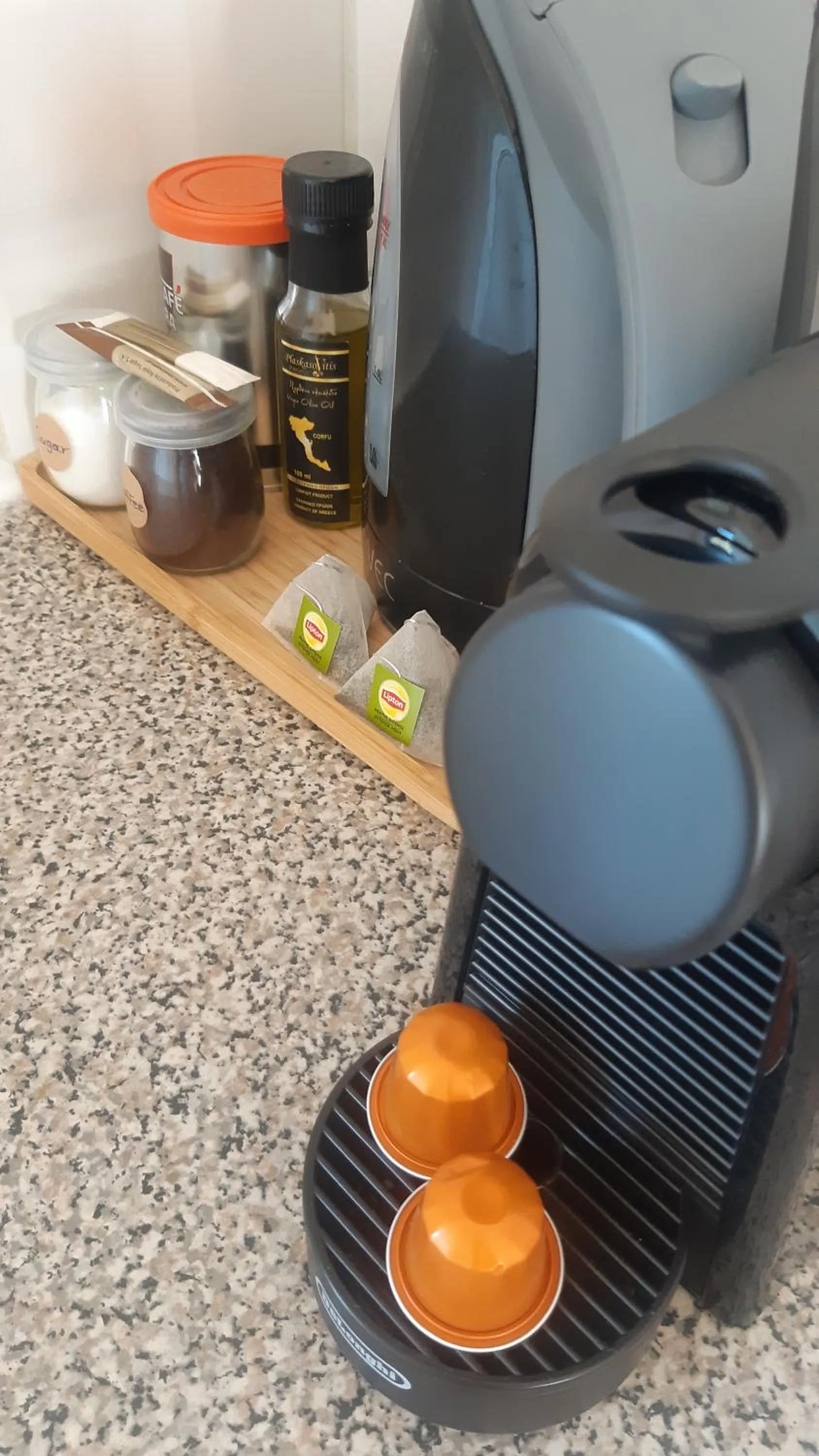 Coffee/tea facilities in Voula Accommodation