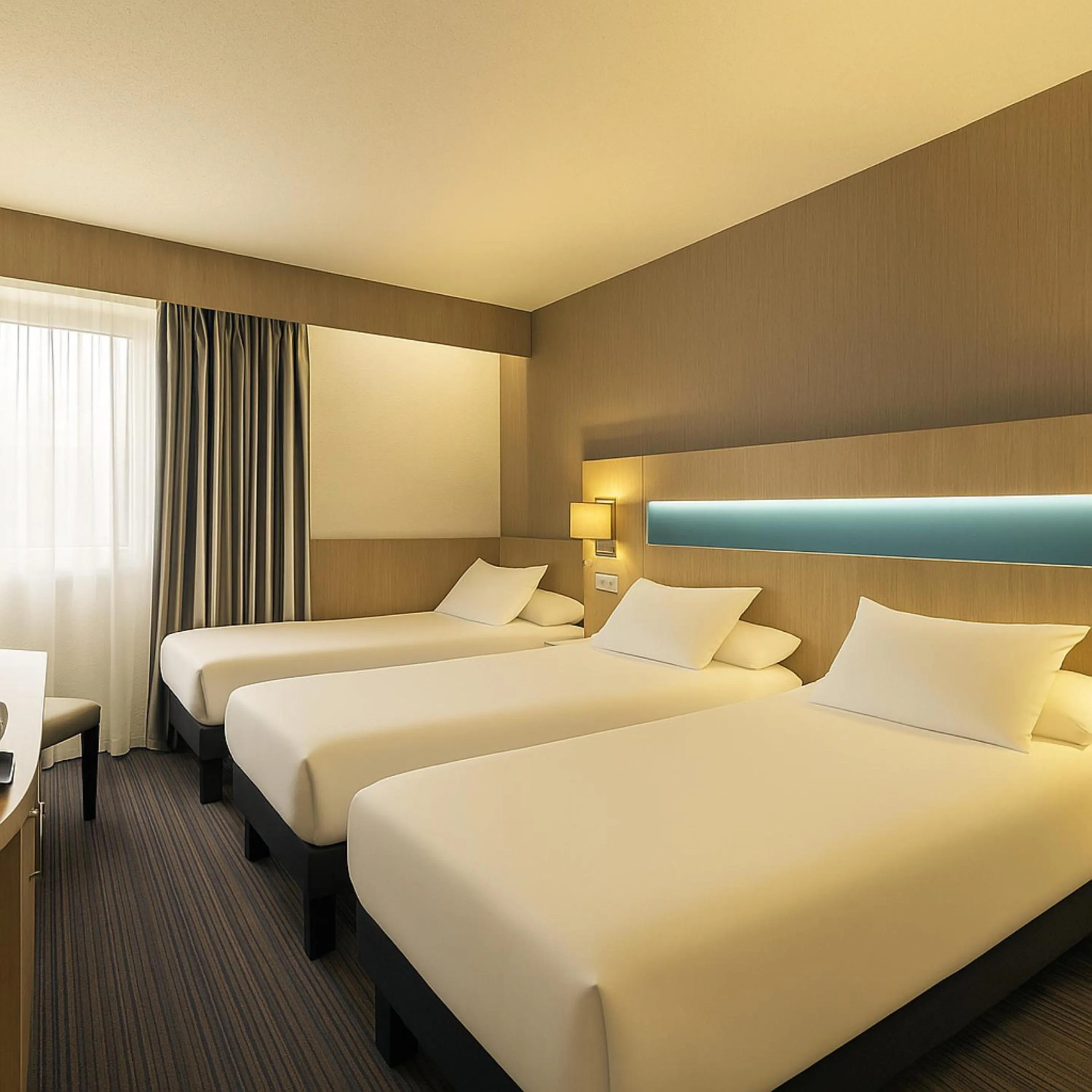 Bedroom, Bed in Best Western Marseille Aeroport