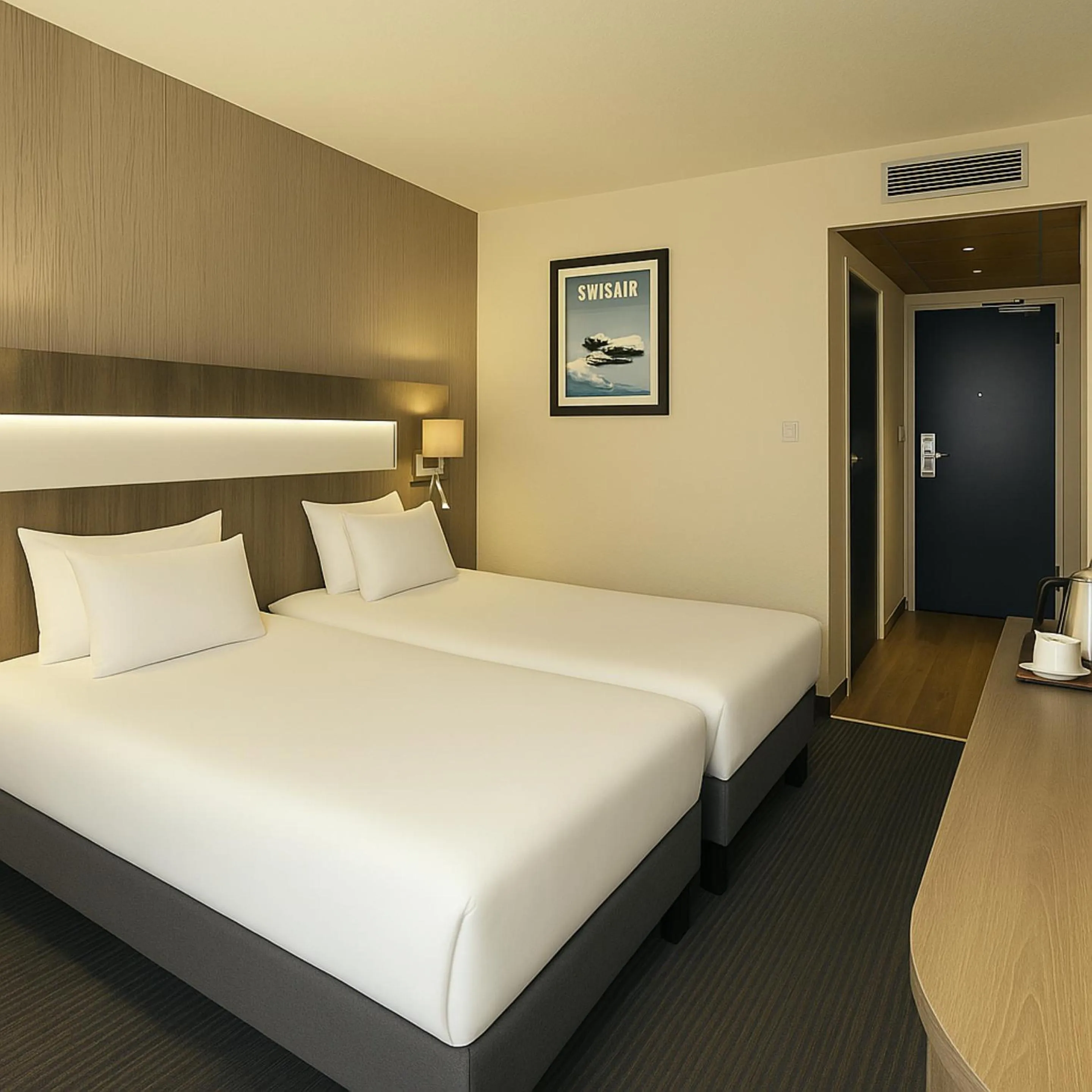 Bedroom, Bed in Best Western Marseille Aeroport