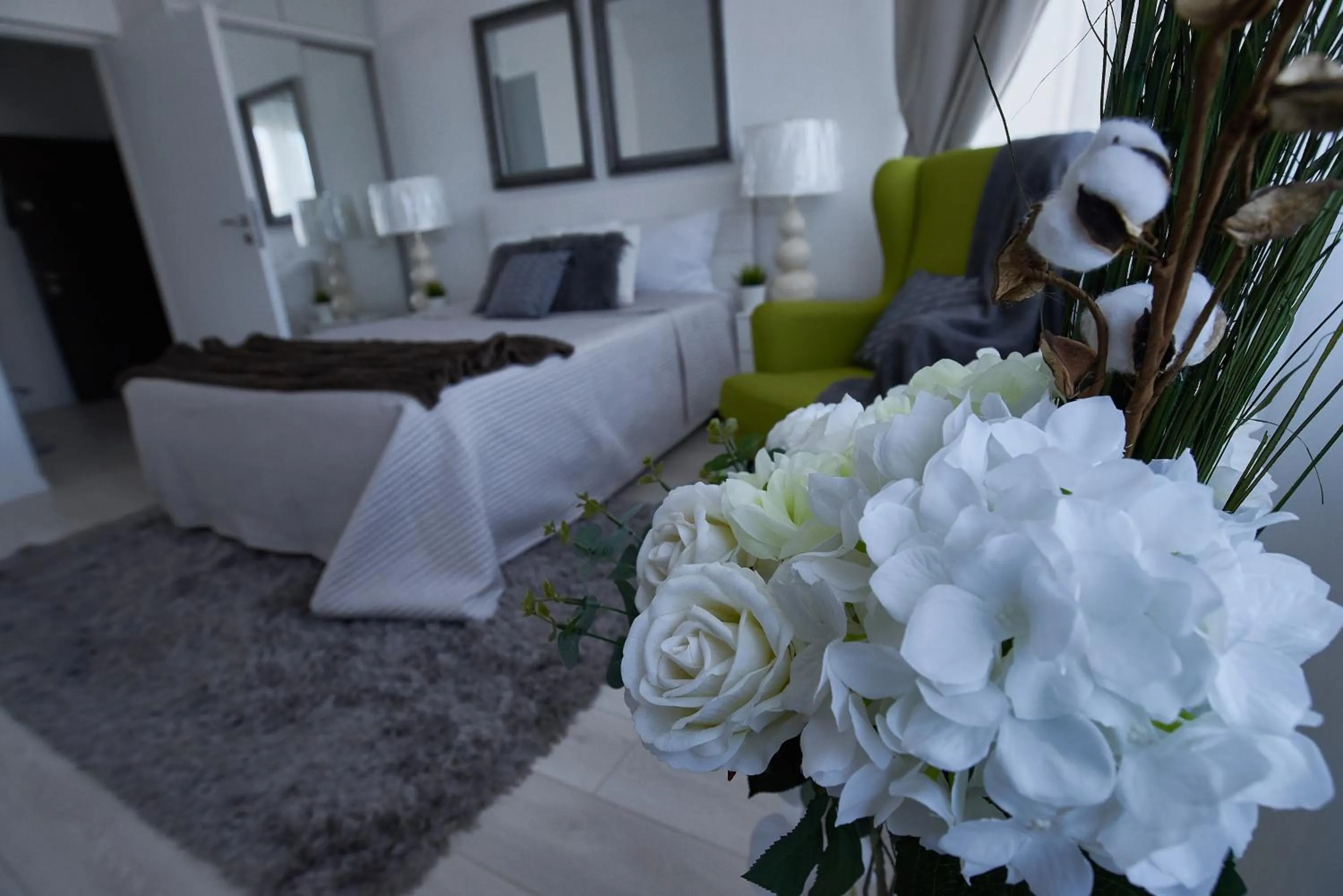 Decorative detail, Bed in Metropole Apartments Old Town