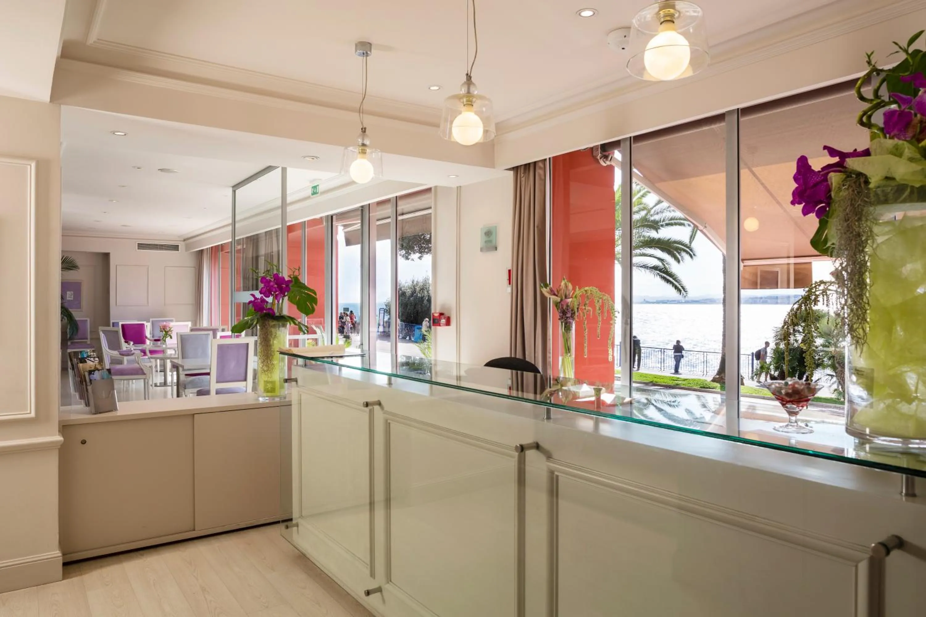 Lobby or reception in Hotel Suisse