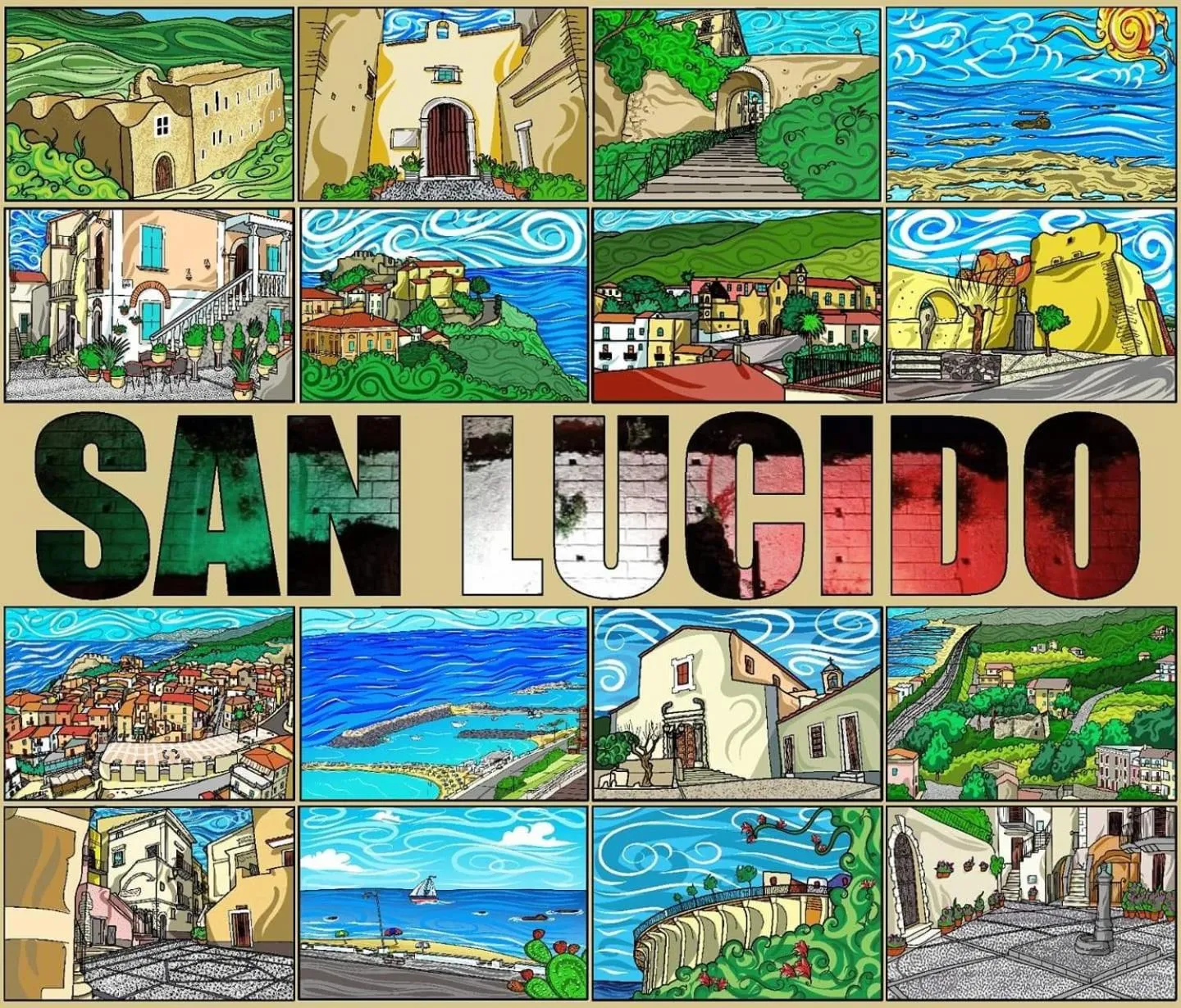 Natural landscape in B&B La Mia Valigia