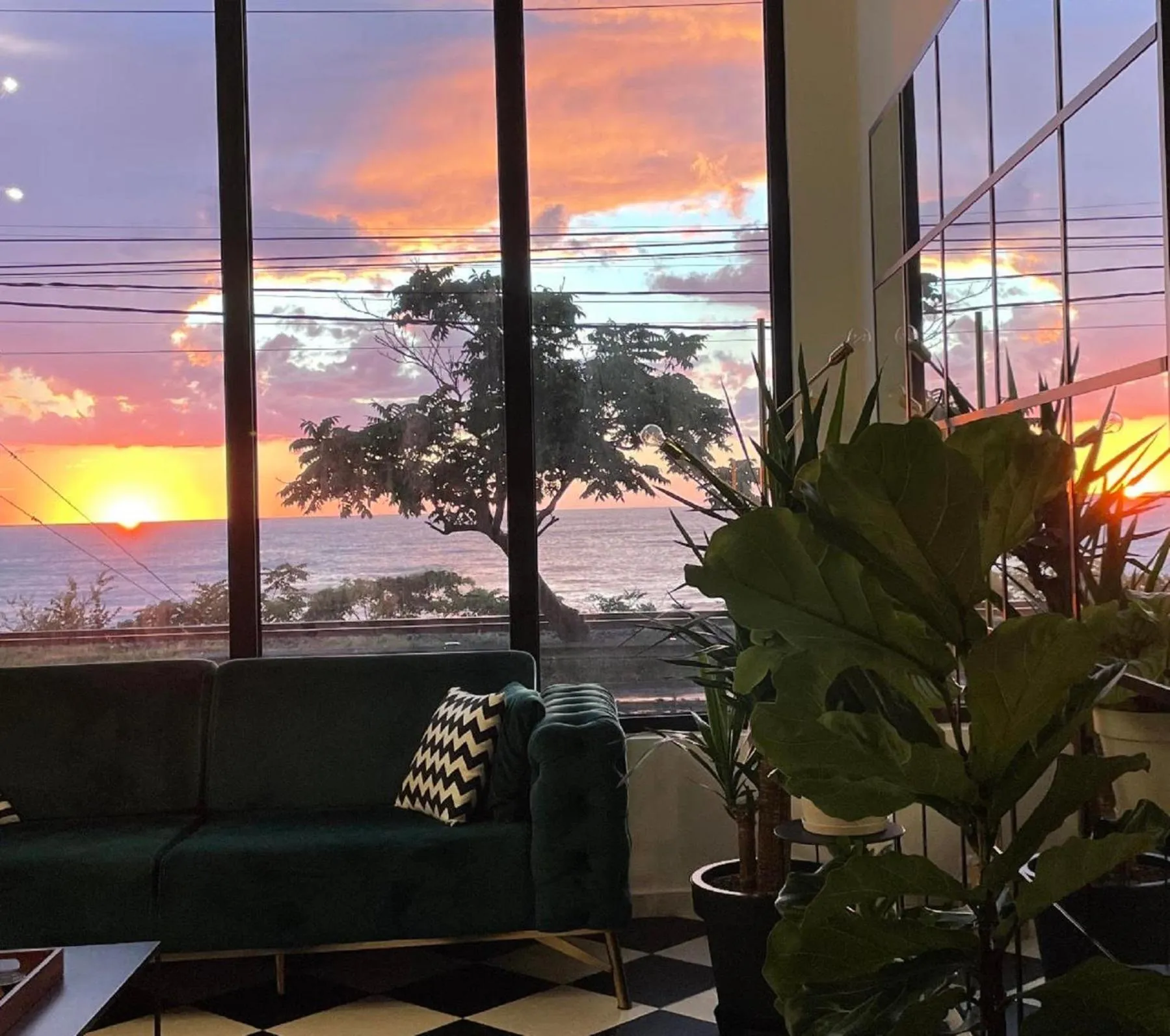 Seating area in Cabo Verde Boutique Hotel