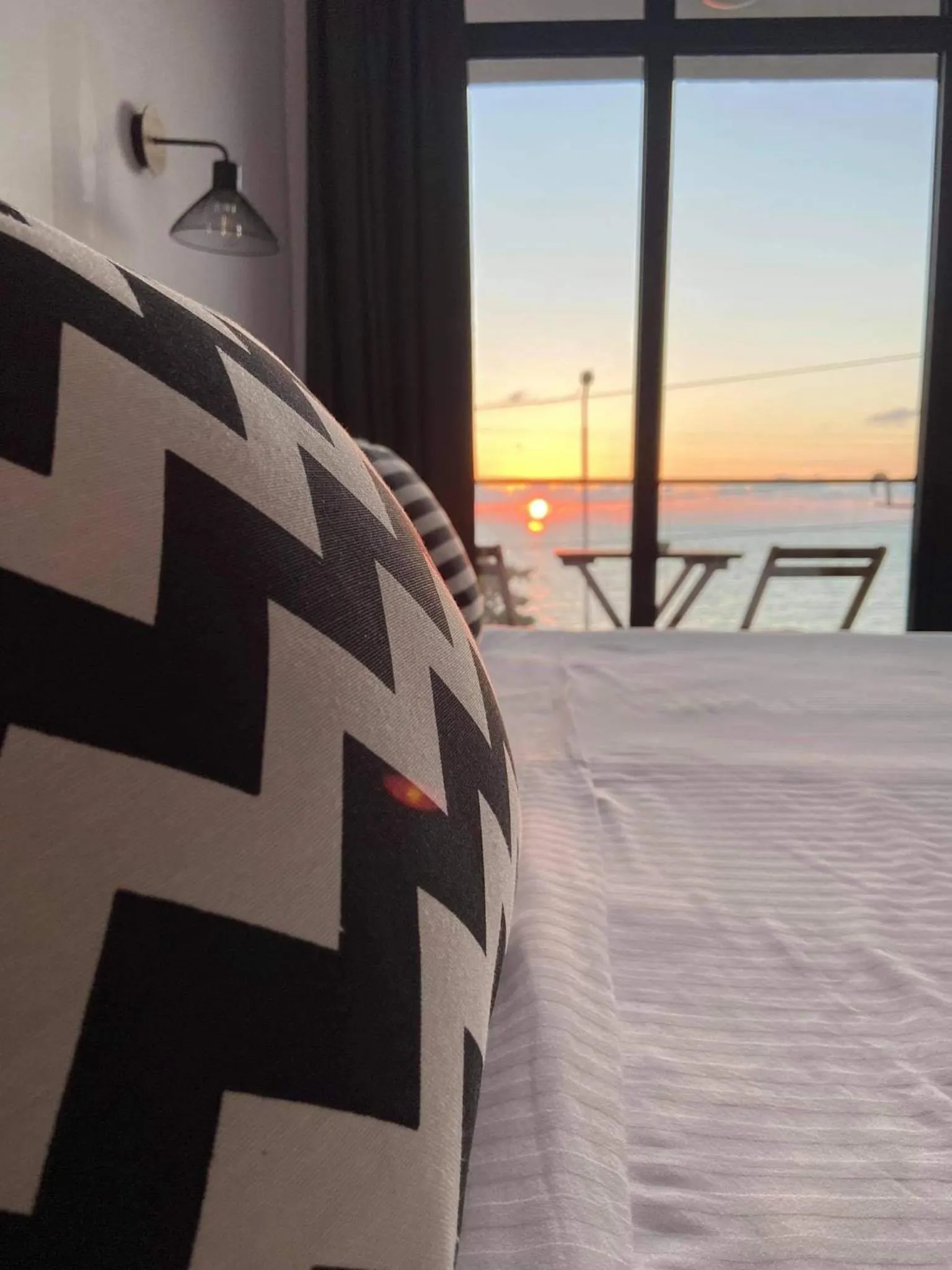 Sunset, Bed in Cabo Verde Boutique Hotel