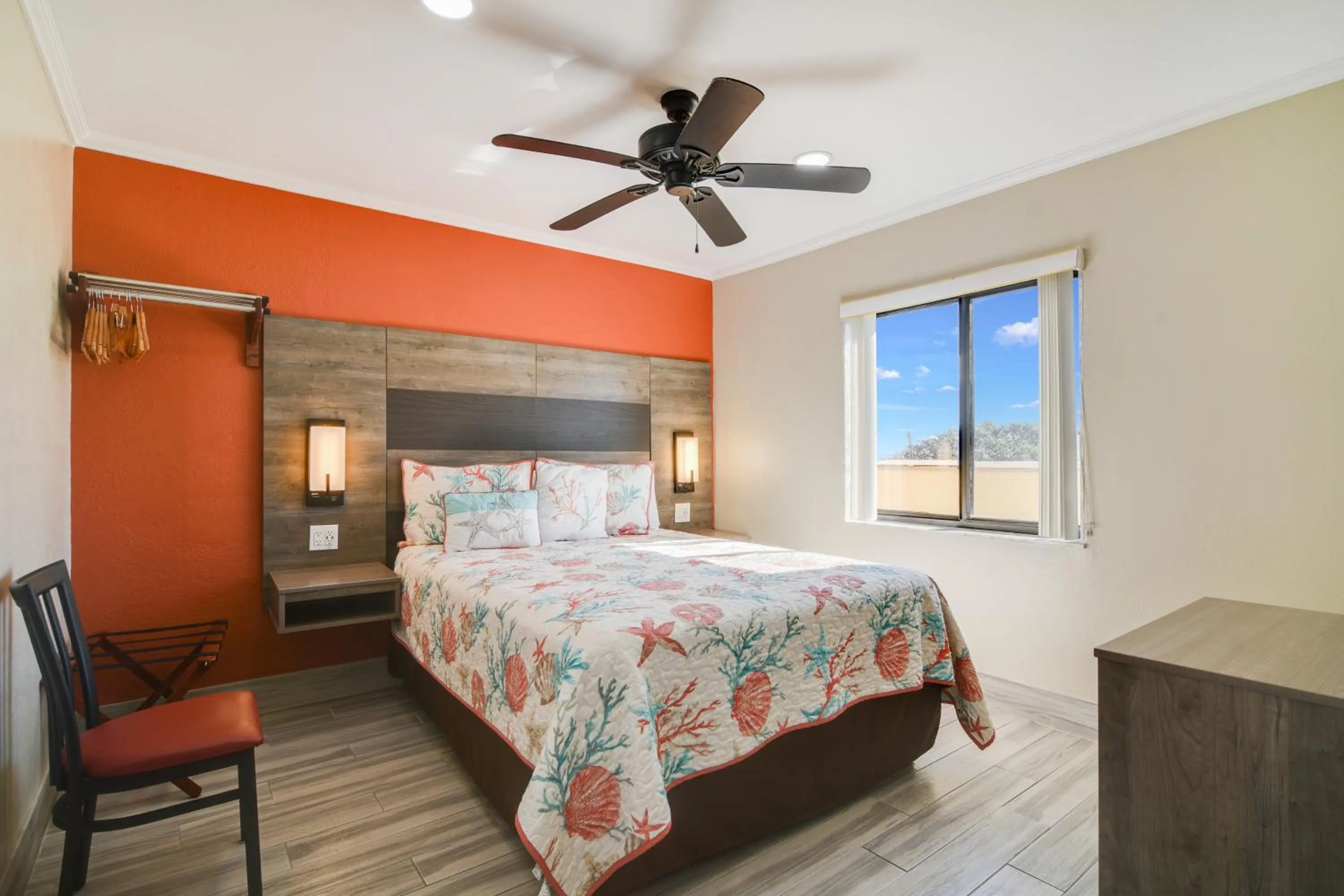 Bed in Anthony's on the Beach