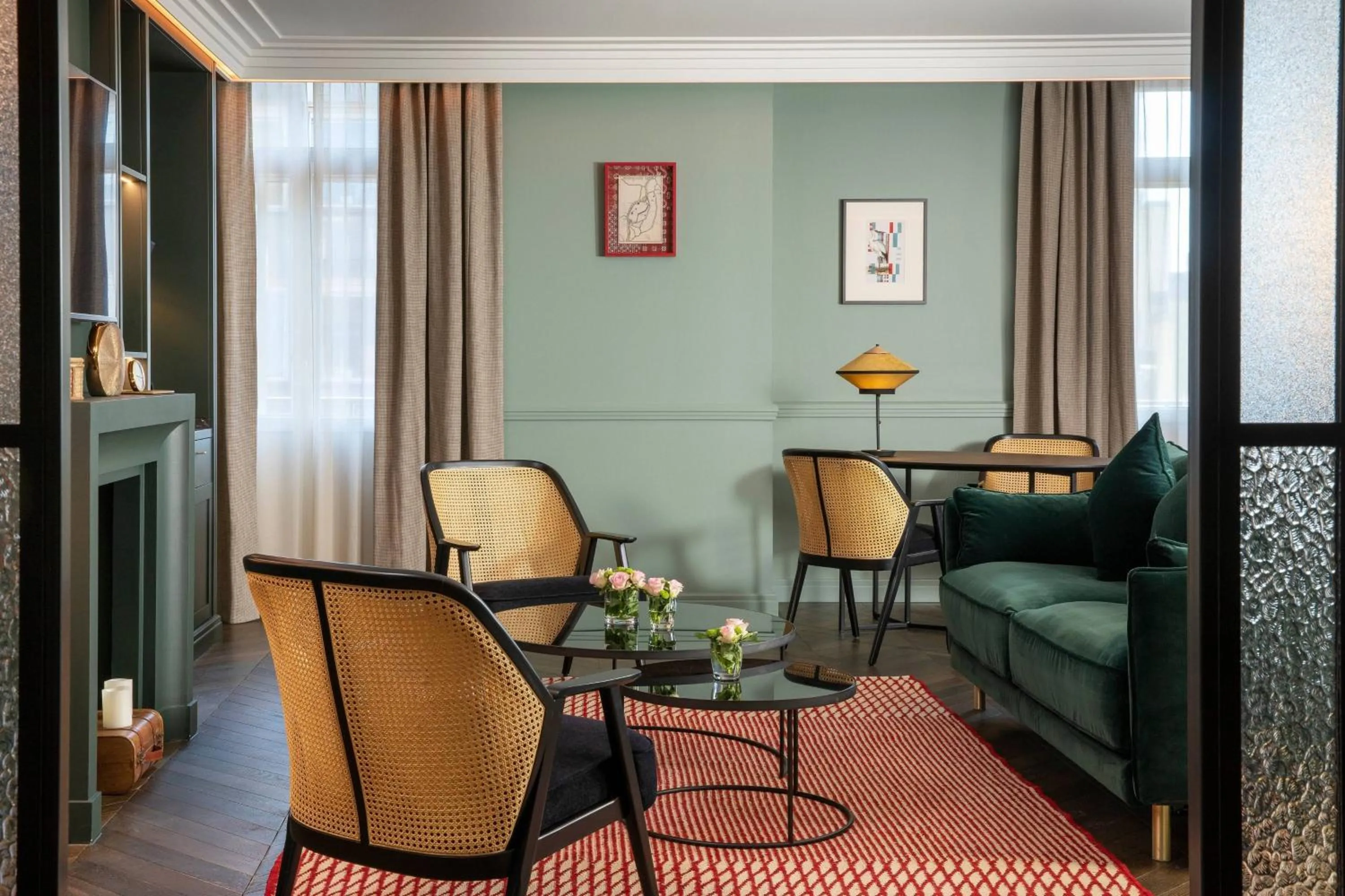 Living room in Maison Rouge Strasbourg Hotel & Spa, Autograph Collection