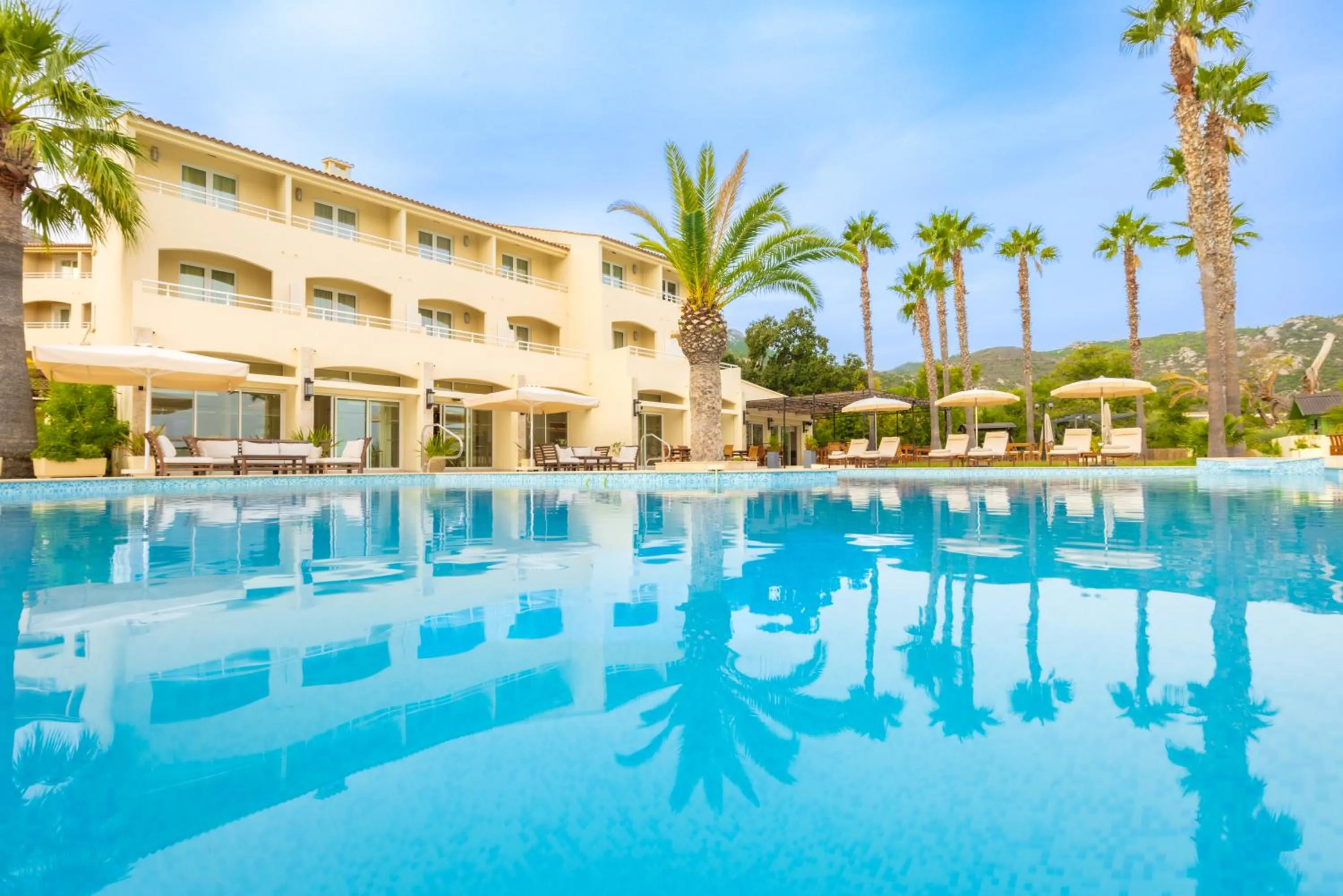 Swimming pool in Hotel Corsica & Spa Serena