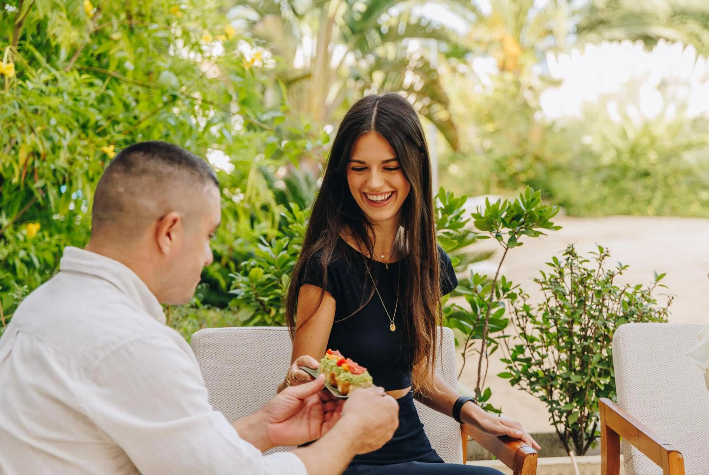 Garden in Hotel Corsica & Spa Serena