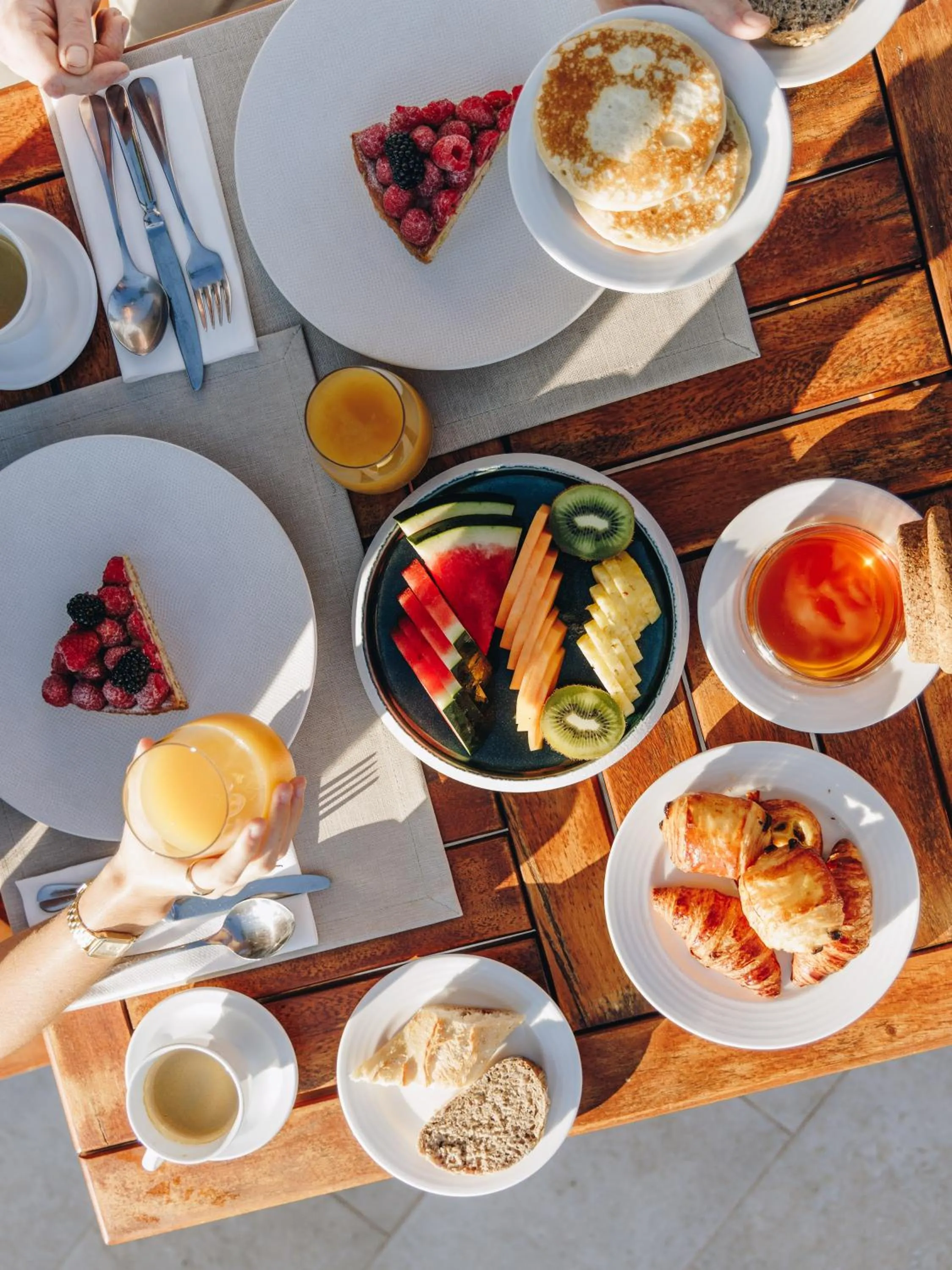 Breakfast in Hotel Corsica & Spa Serena