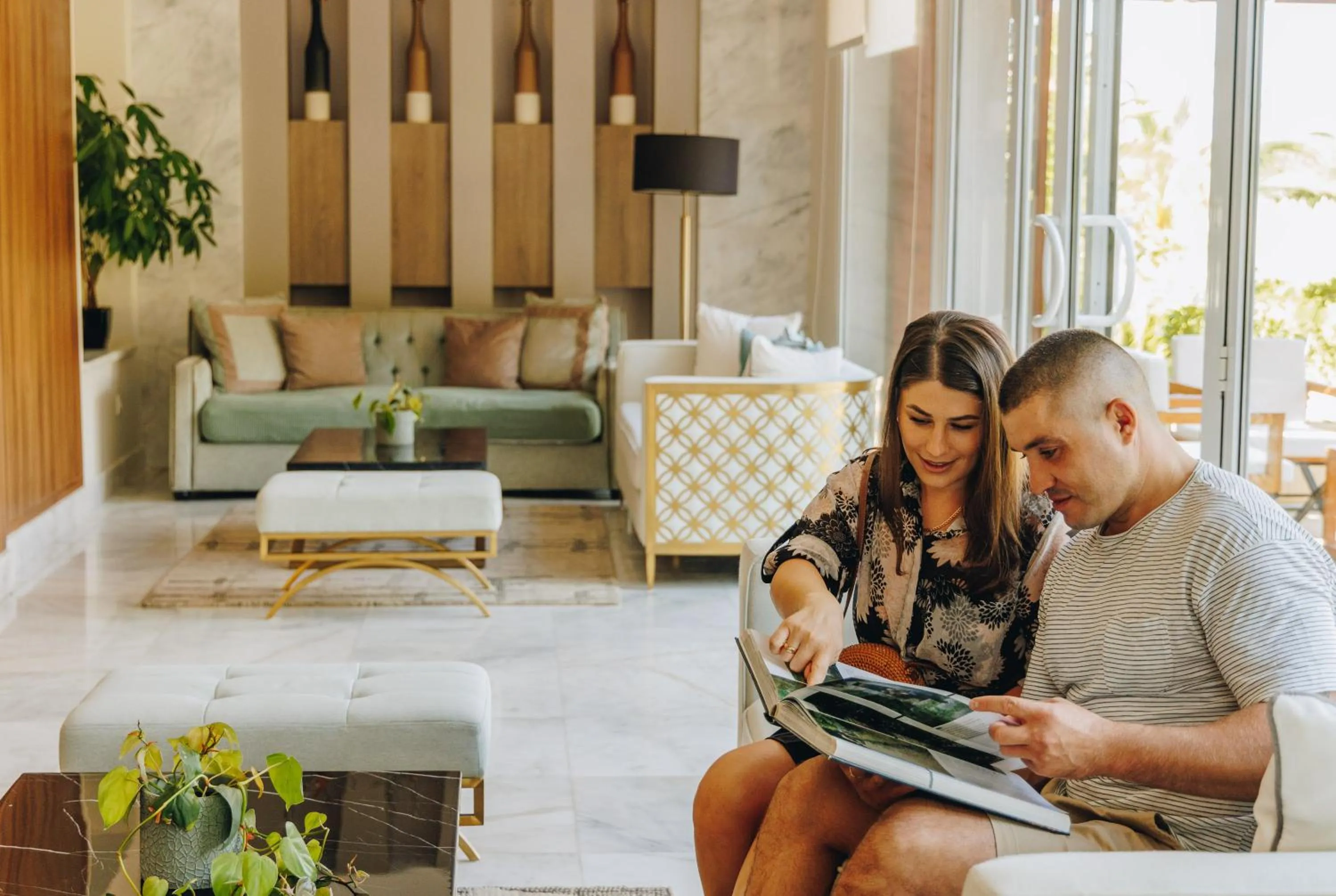 Living room in Hotel Corsica & Spa Serena