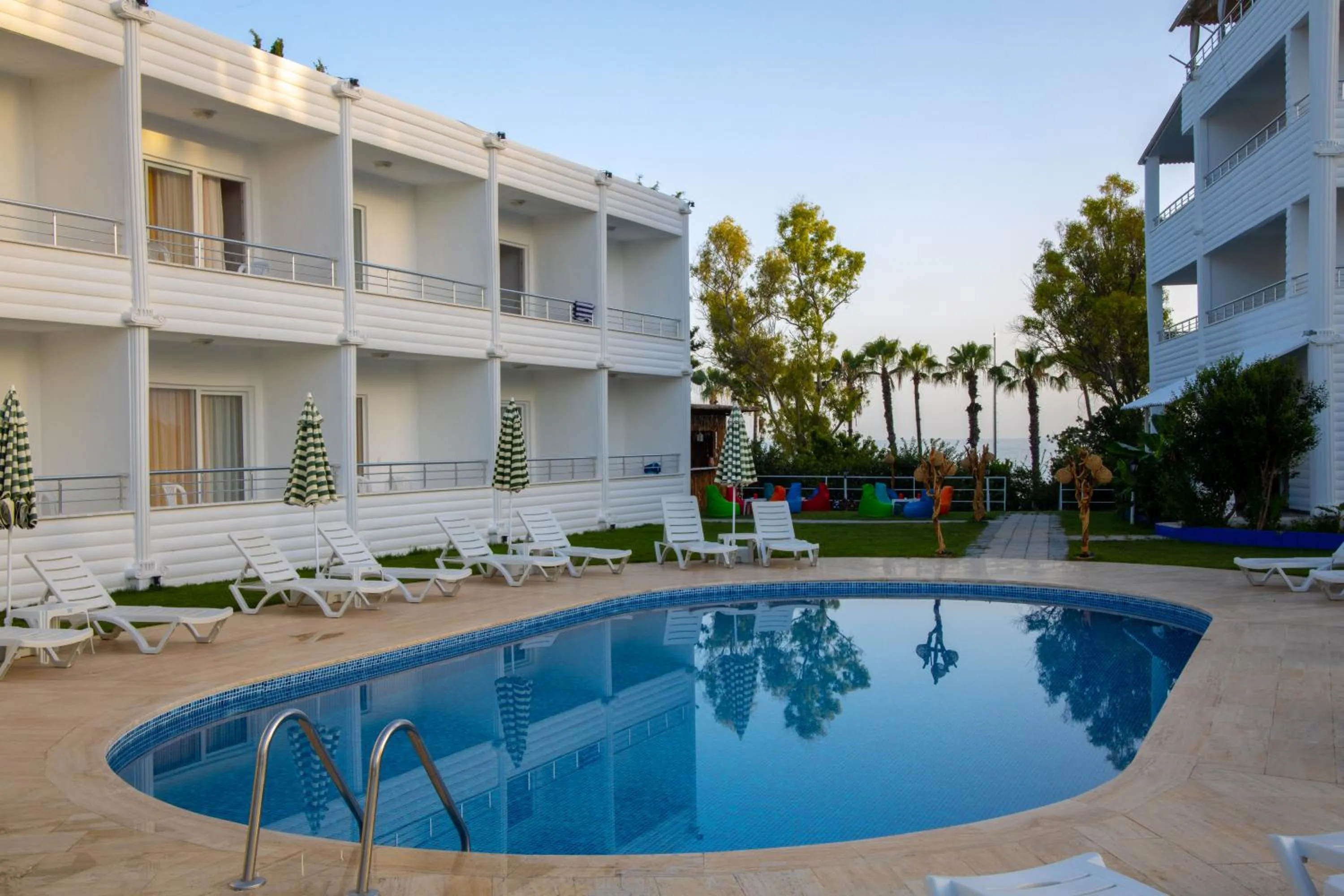 Property building in Aroma Butik Hotel