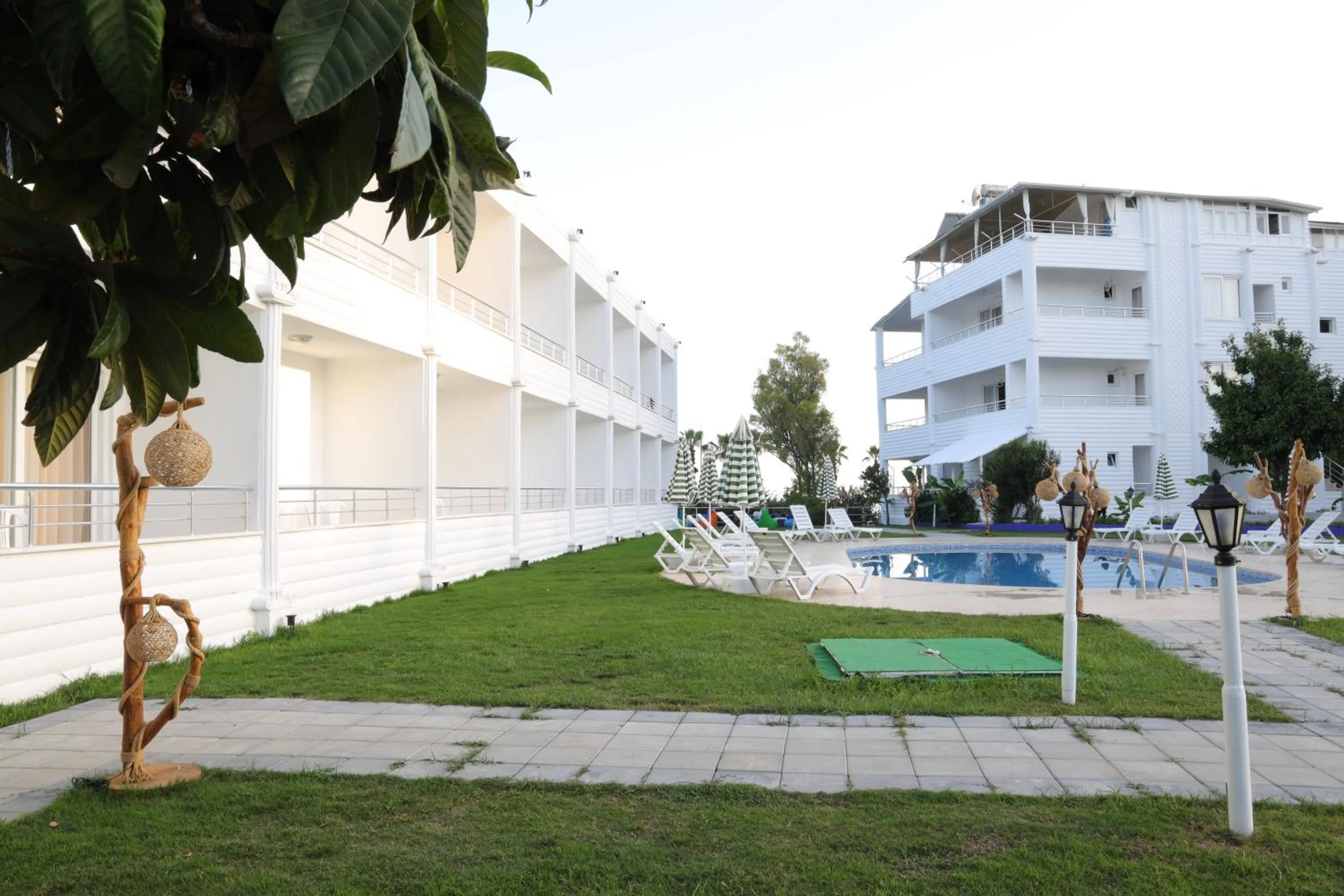 Property building in Aroma Butik Hotel