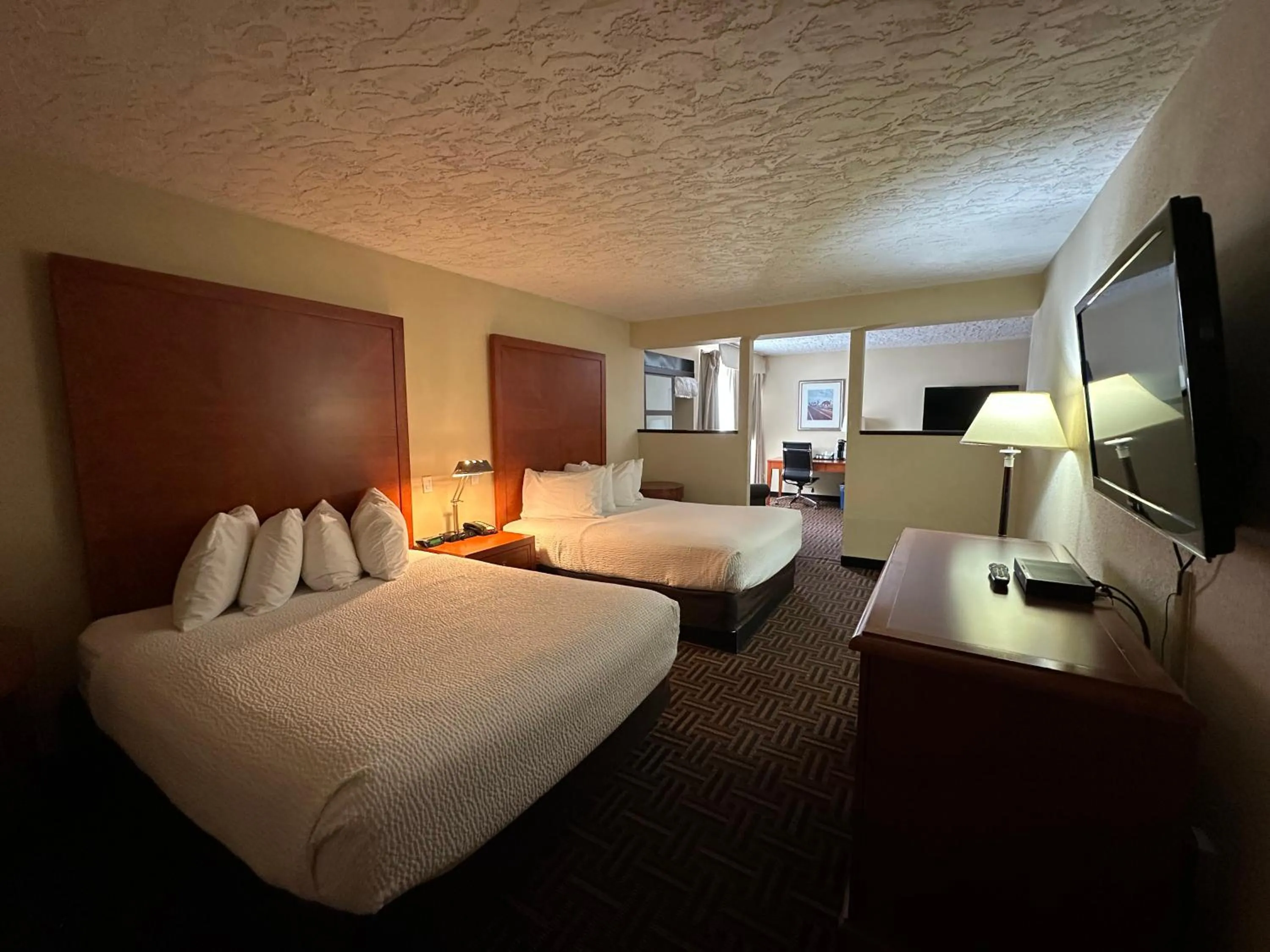 Bed in Wyndham Garden Medicine Hat Conference Center