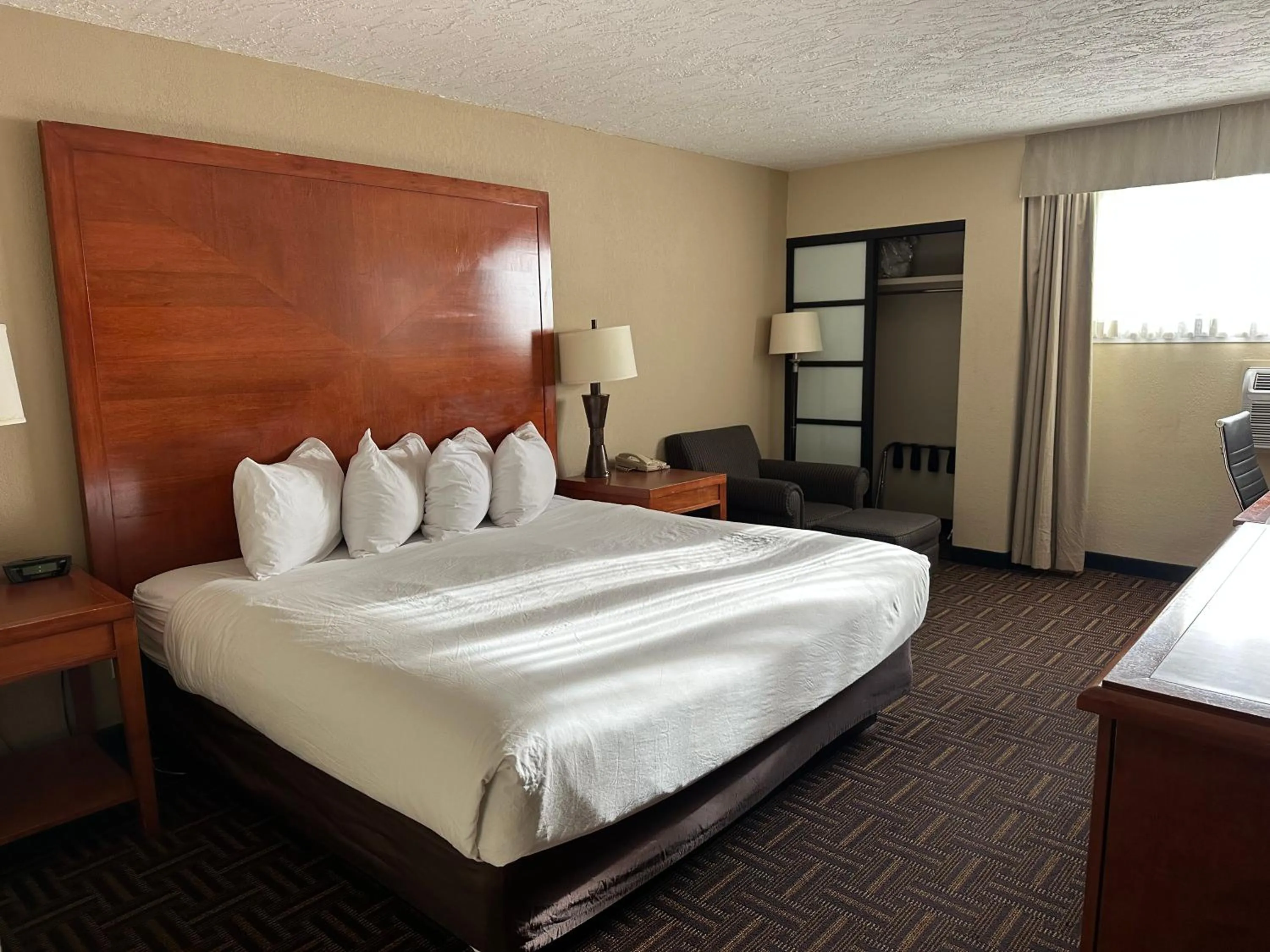 Bed in Wyndham Garden Medicine Hat Conference Center