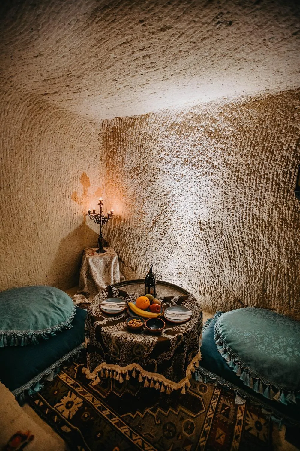 Seating area in Prime Cappadocia Suites