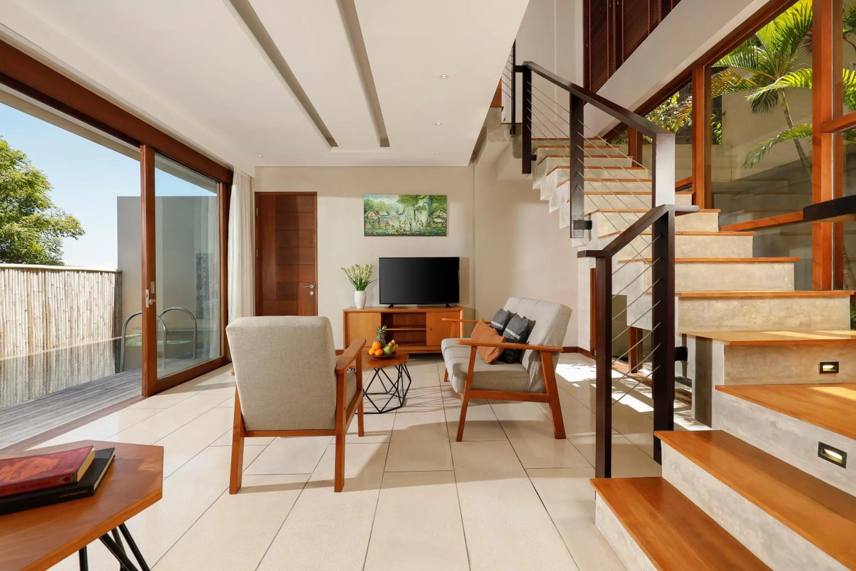 Living room in Kampi Villas Nusa Dua by Nakula