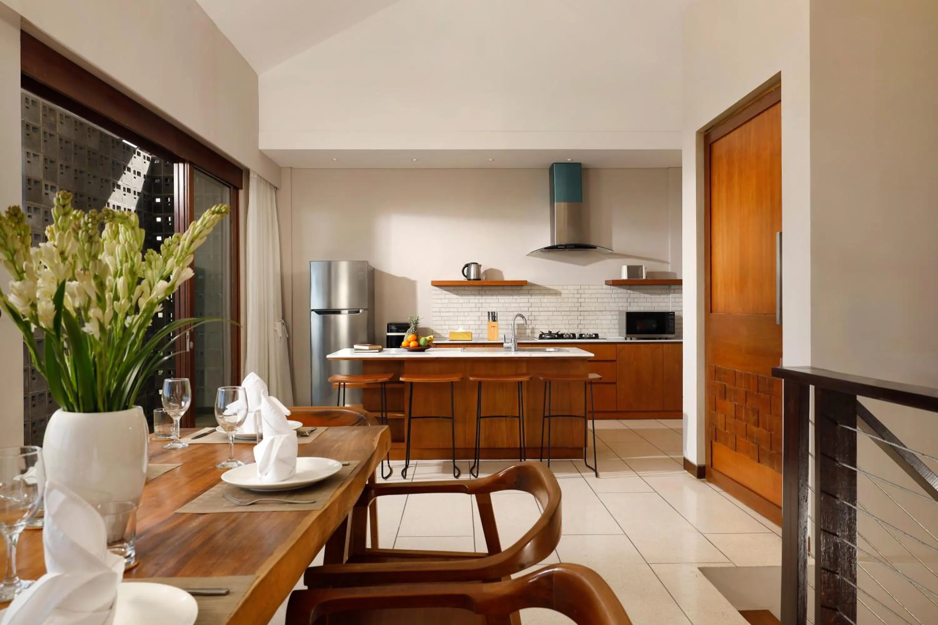 kitchen in Kampi Villas Nusa Dua by Nakula