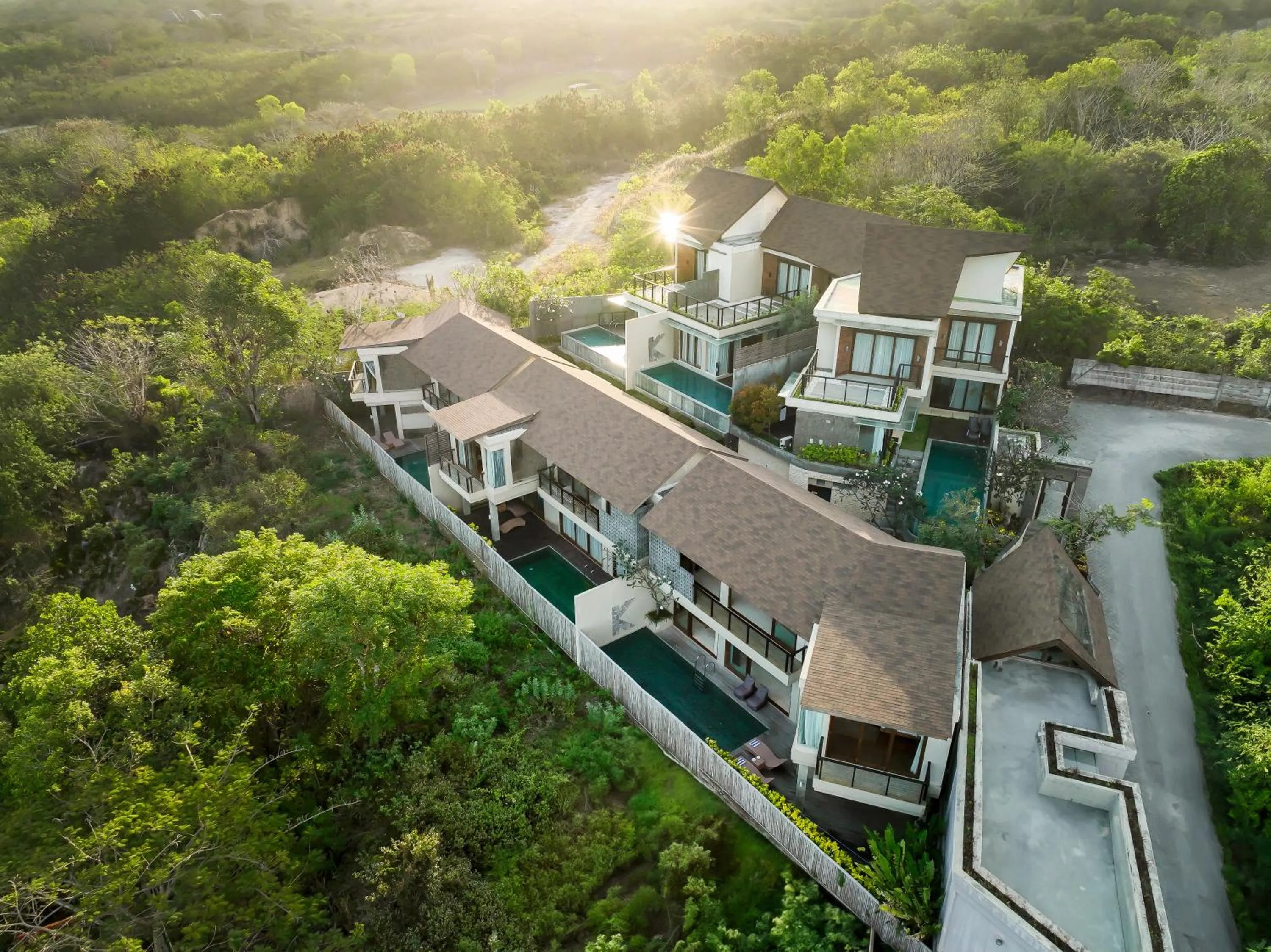 Bird's eye view in Kampi Villas Nusa Dua by Nakula
