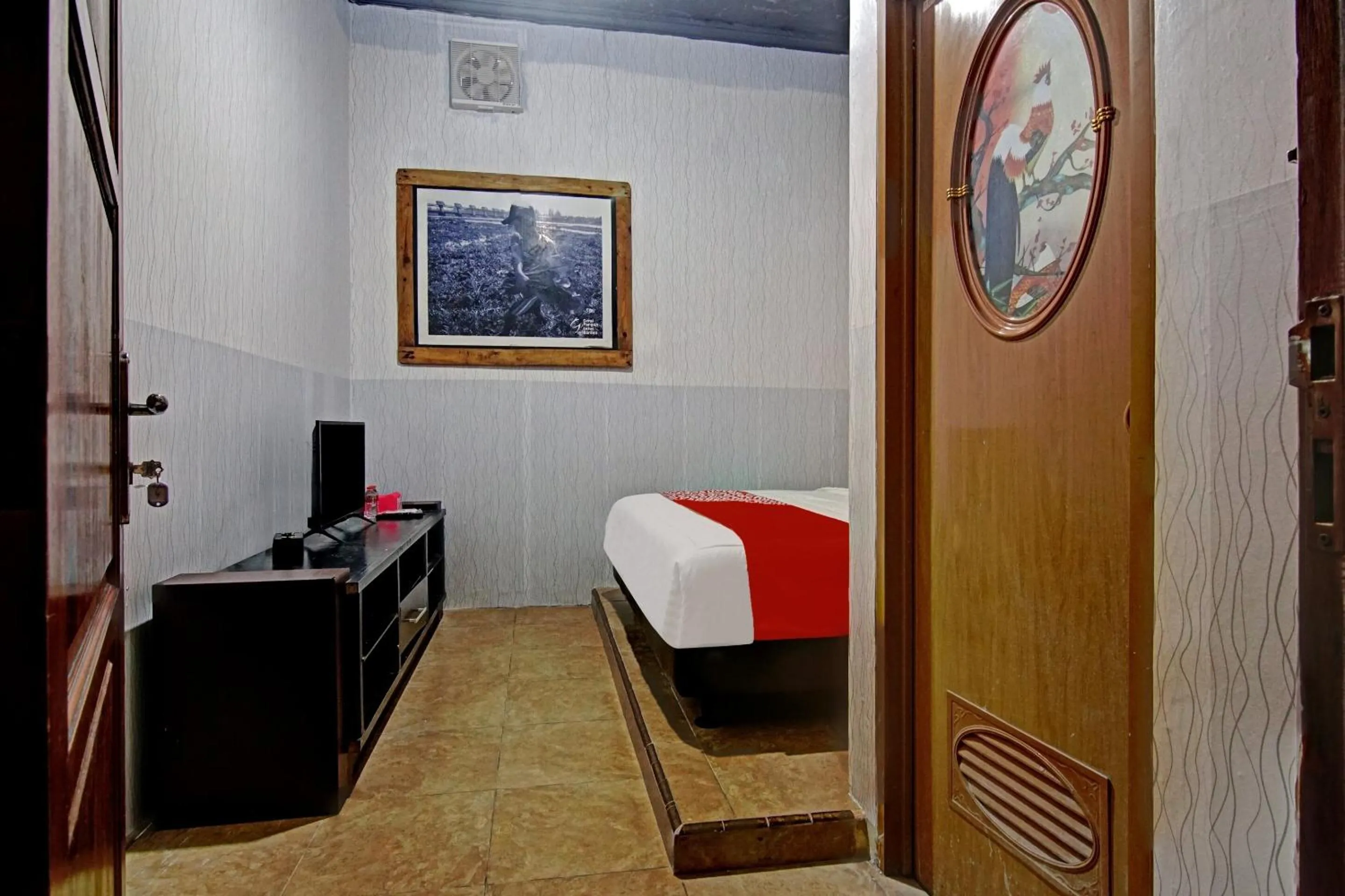 Bedroom, Bed in Hotel O Poris Residence Syariah