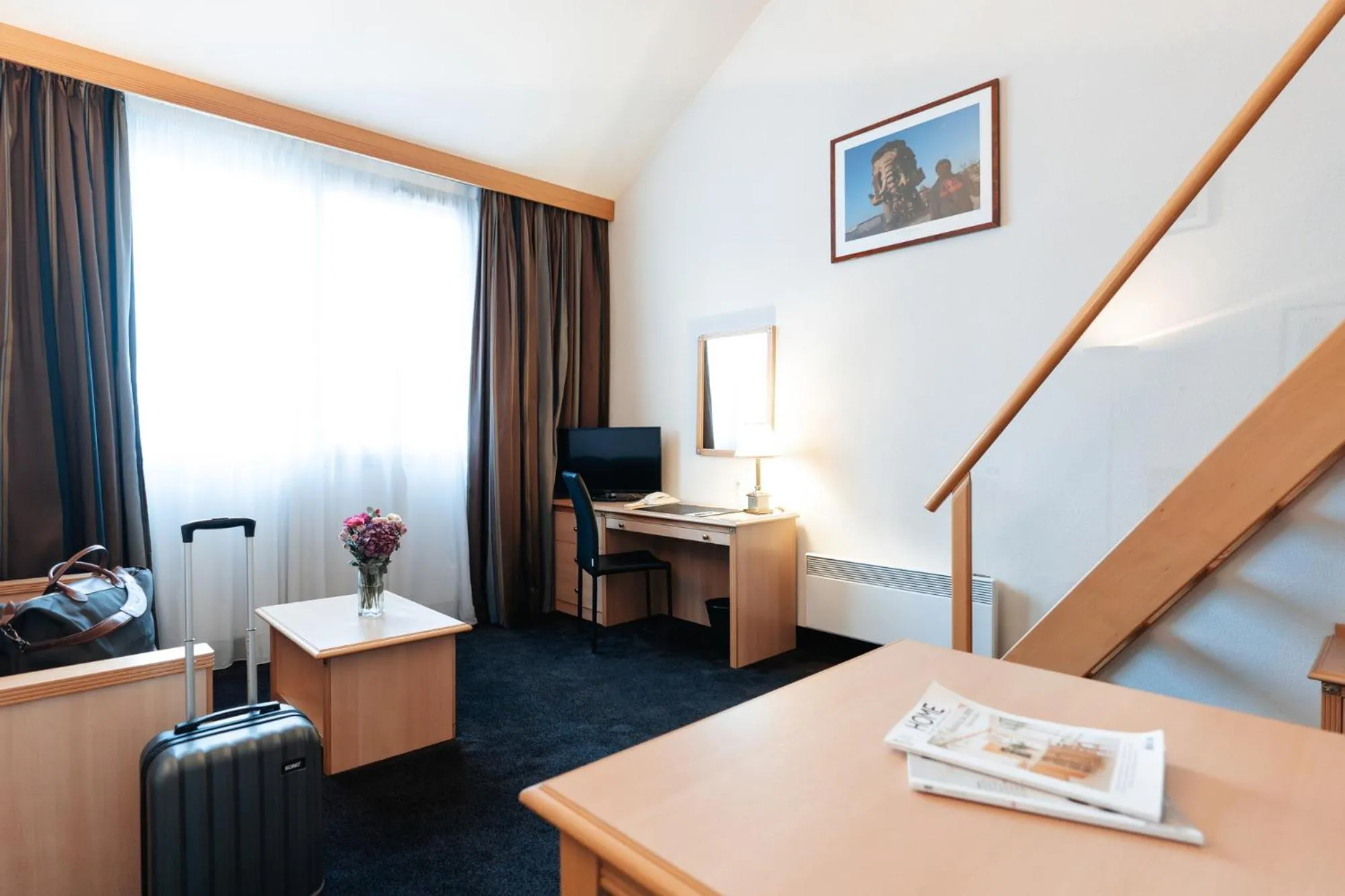 Bedroom in Westotel Nantes Atlantique