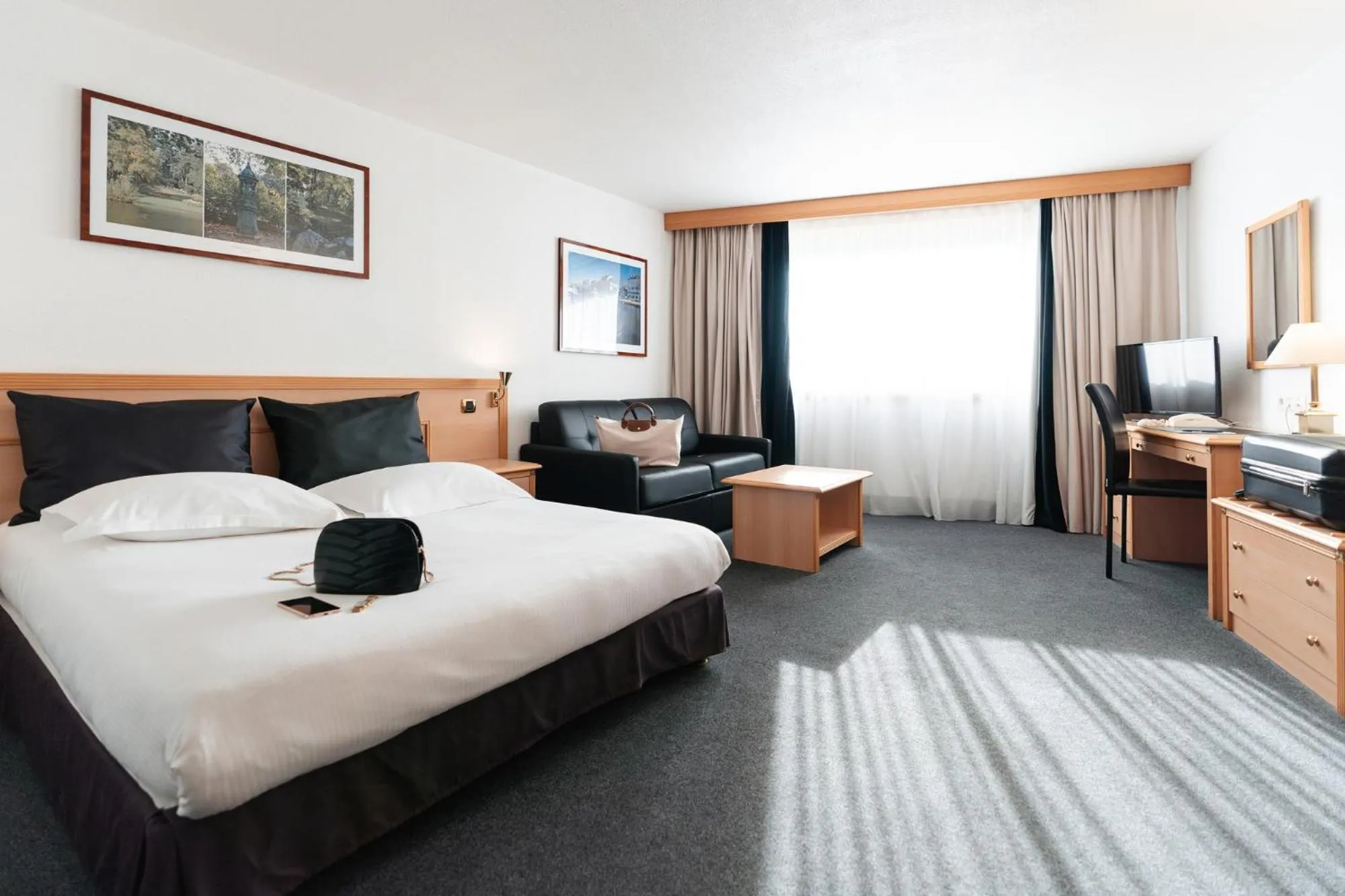 Bedroom, Bed in Westotel Nantes Atlantique