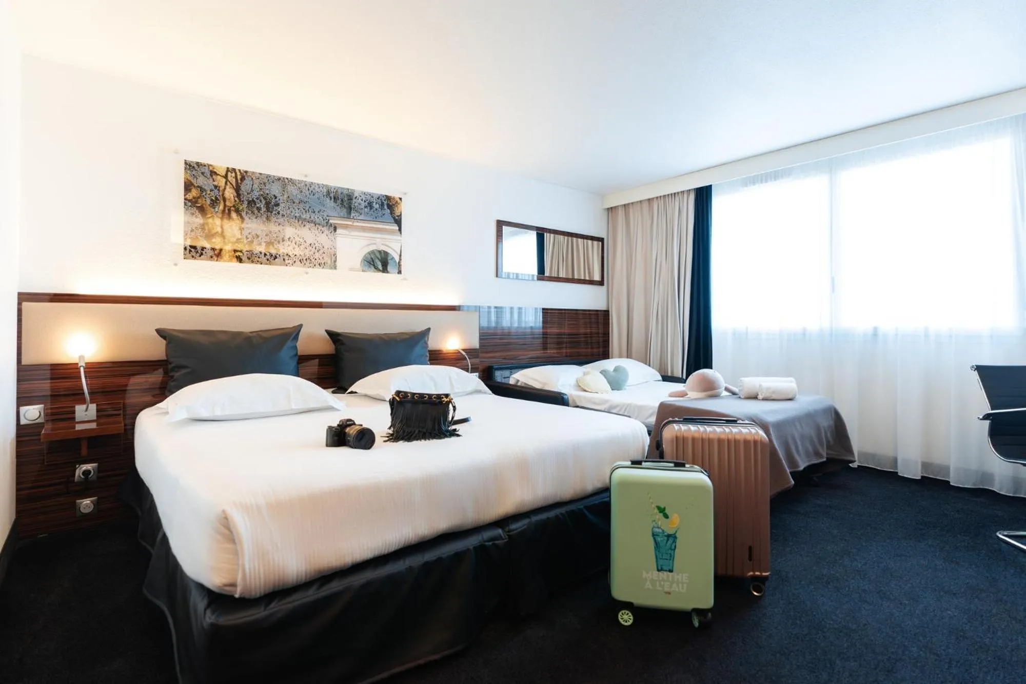 Bedroom, Bed in Westotel Nantes Atlantique