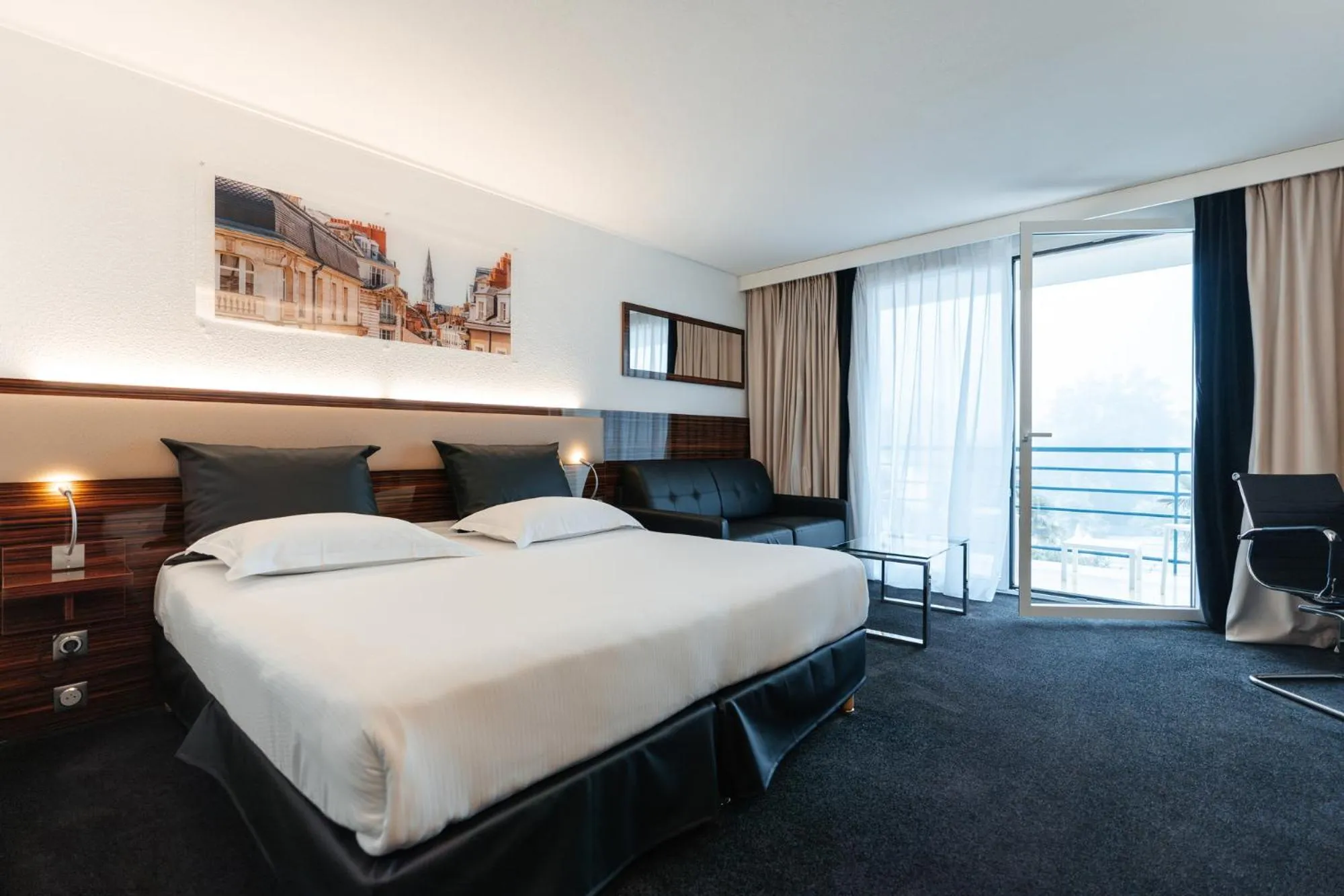 Bedroom, Bed in Westotel Nantes Atlantique