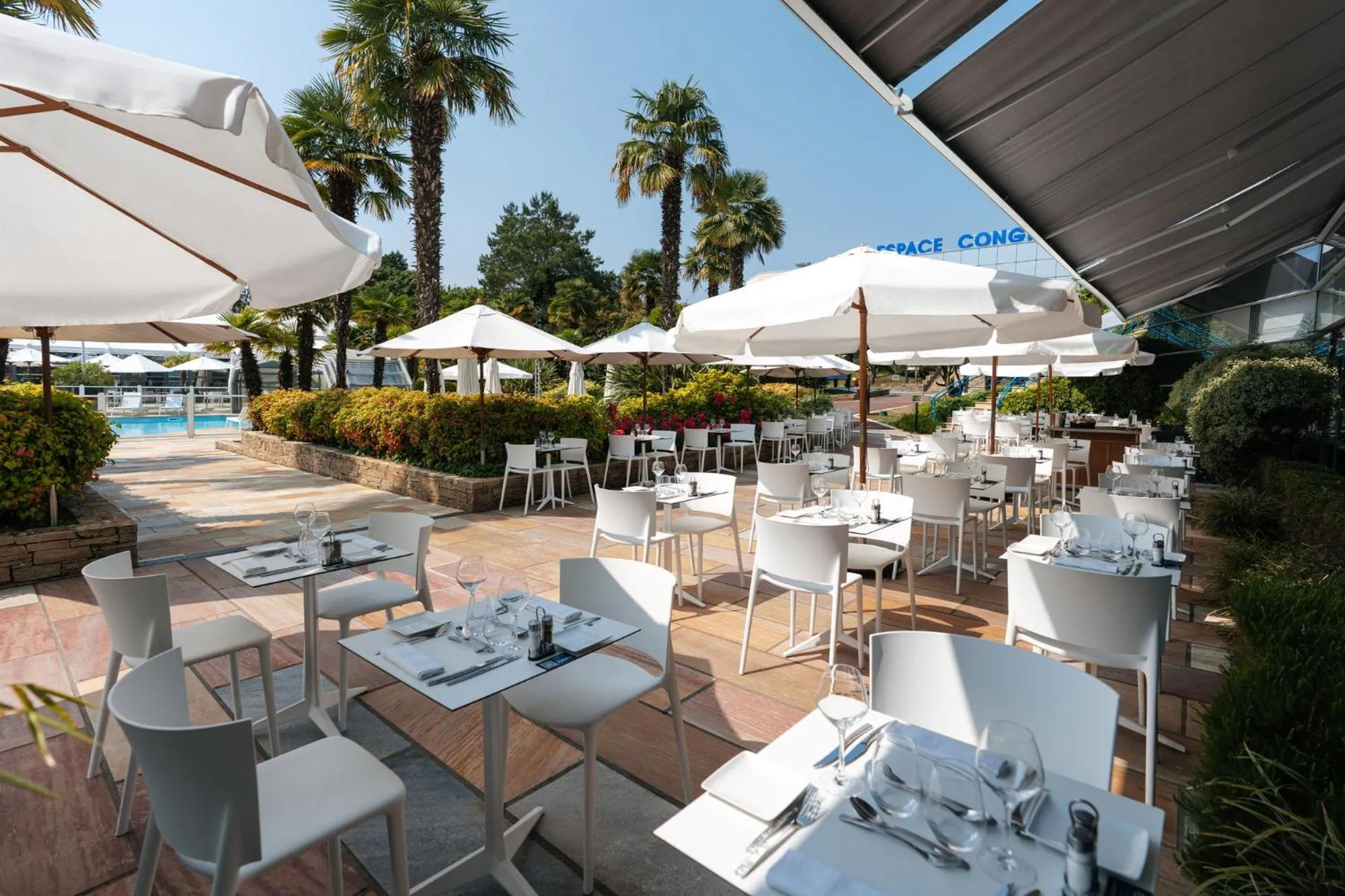 Patio in Westotel Nantes Atlantique