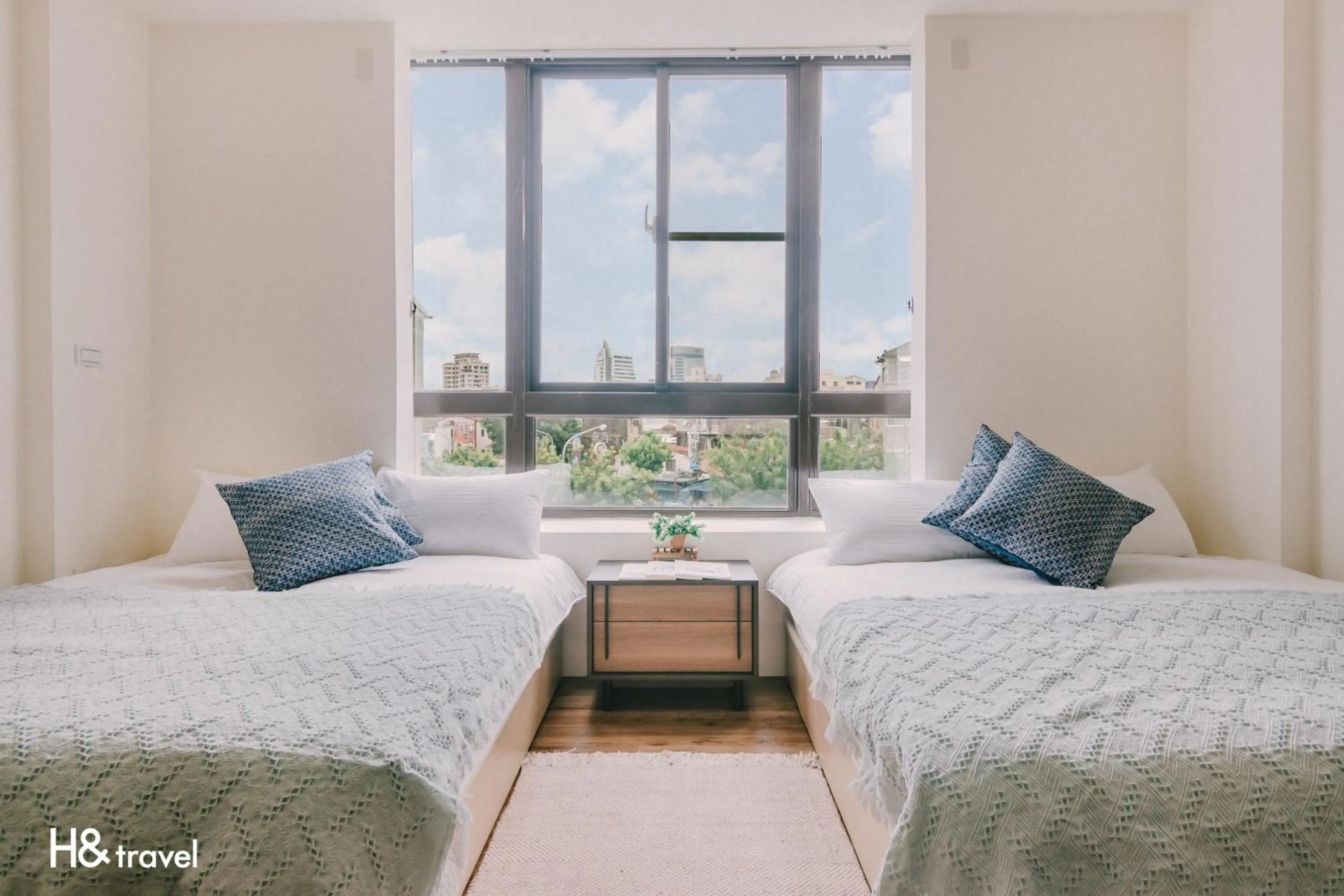 On site, Bed in Tainan Haian Art Apartment