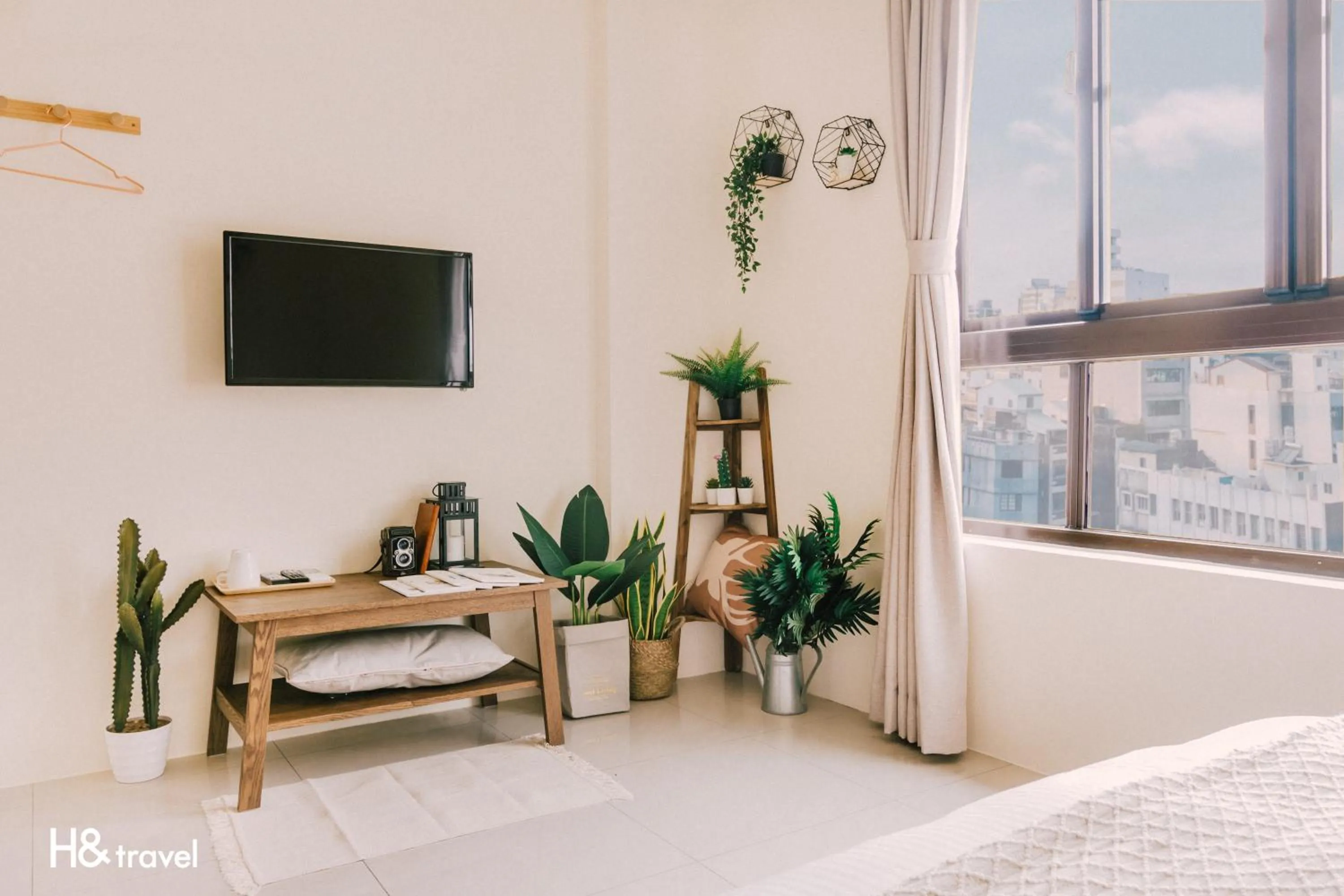 On site, Bed in Tainan Haian Art Apartment