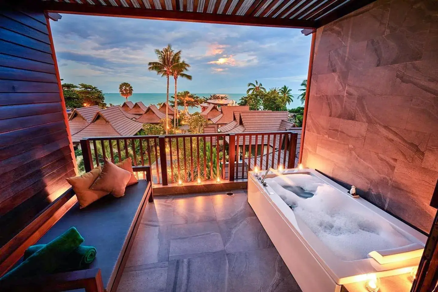 Double Room with Sea View in Khanom Beach Resort And Spa Double Room with Sea View in Khanom Beach Resort And Spa