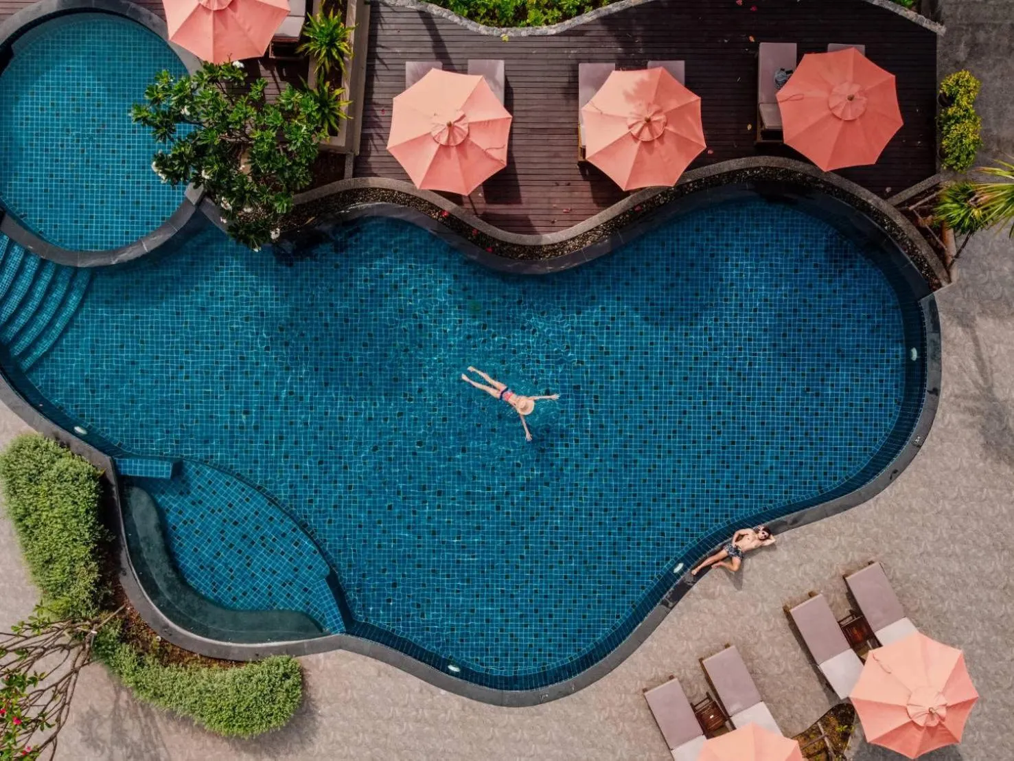 Swimming pool in Khanom Beach Resort And Spa