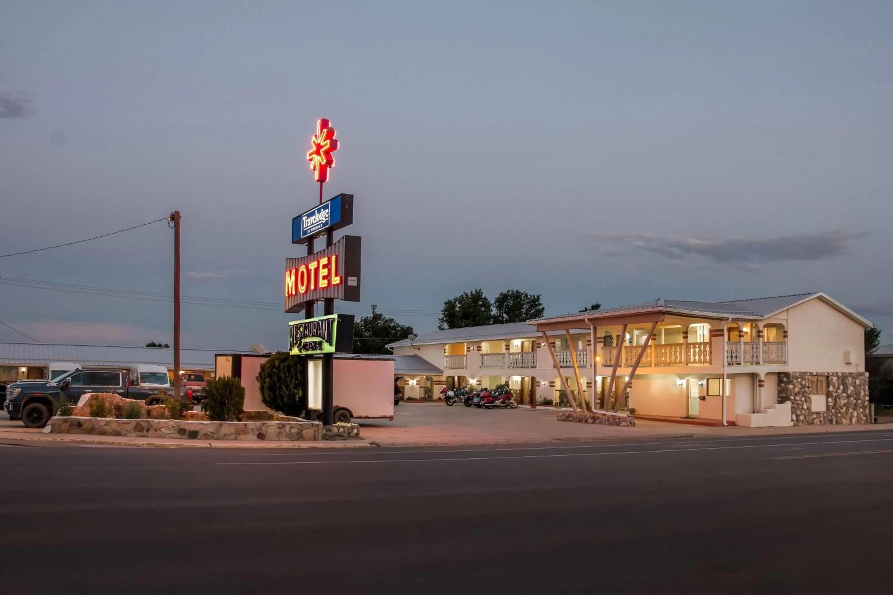 Property building in Travelodge by Wyndham Las Vegas NM