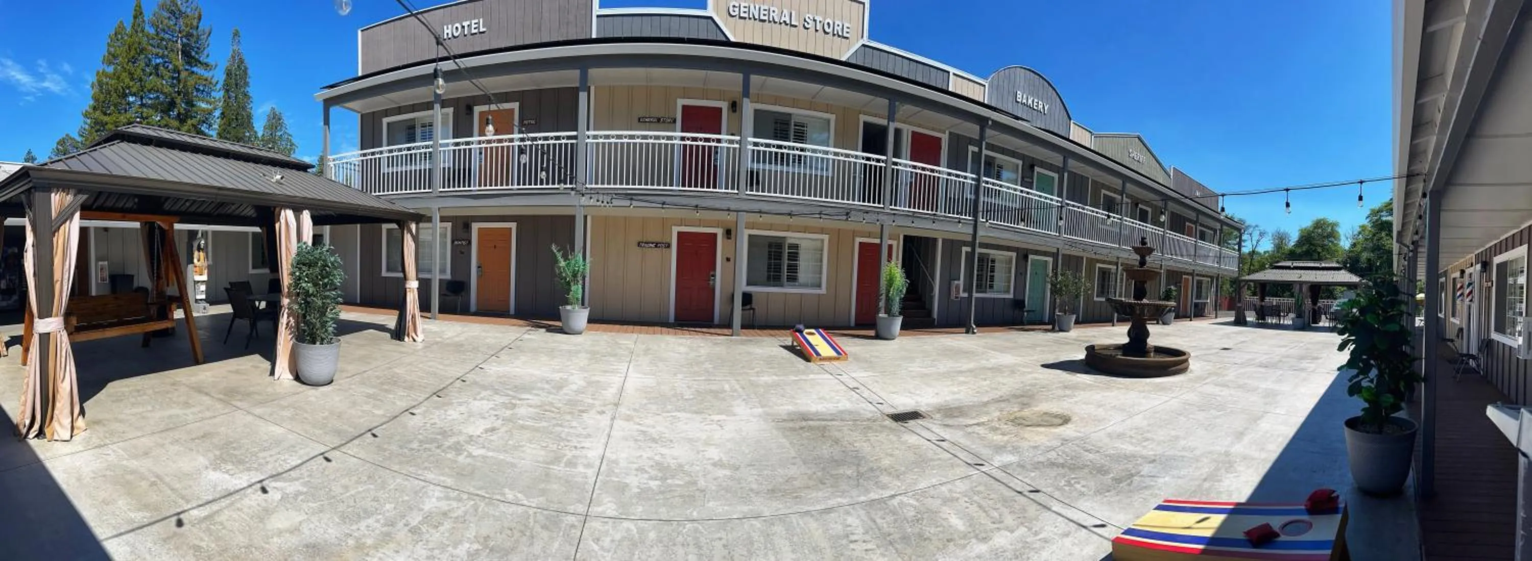 Property building in The Old West Inn