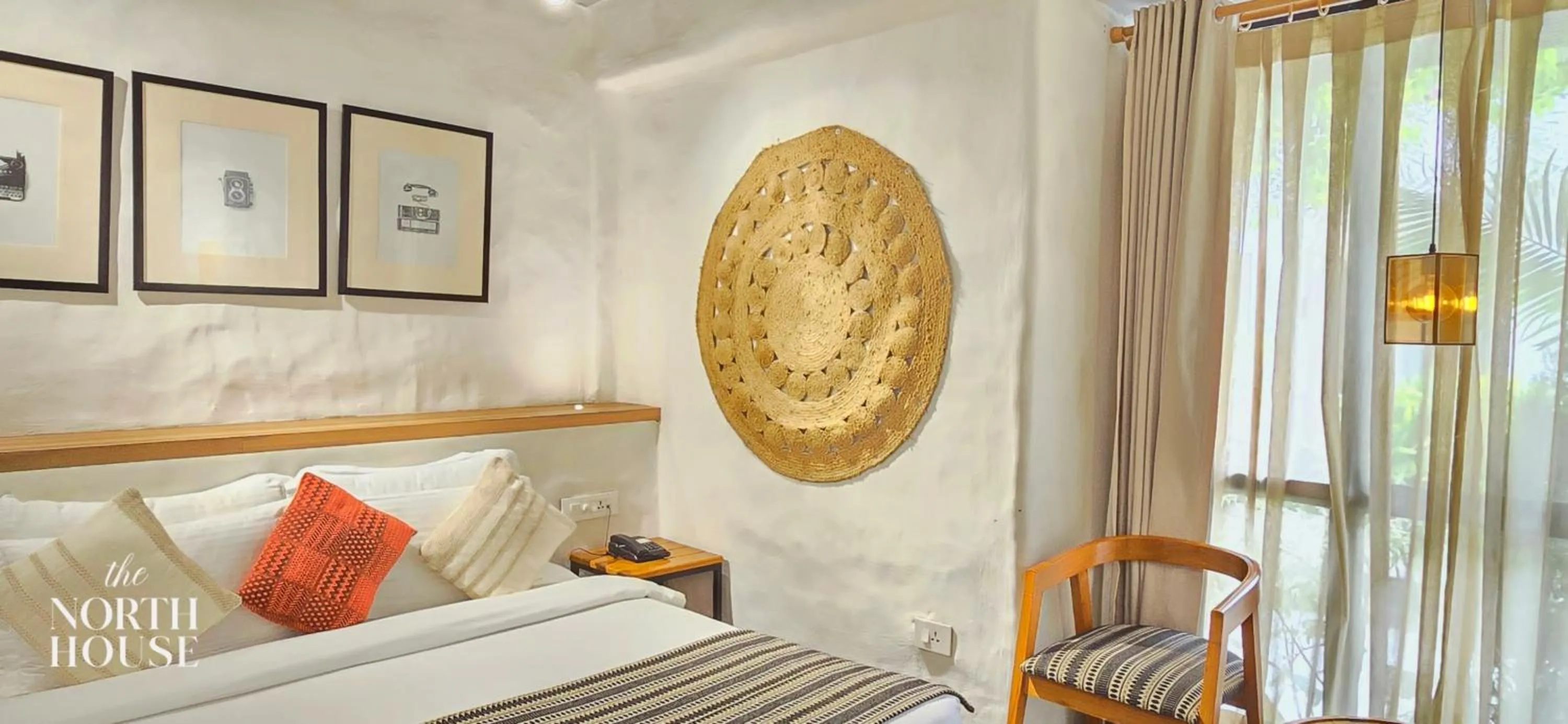 Bedroom, Bed in Hotel North House - Best Boutique Hotel in Haldwani