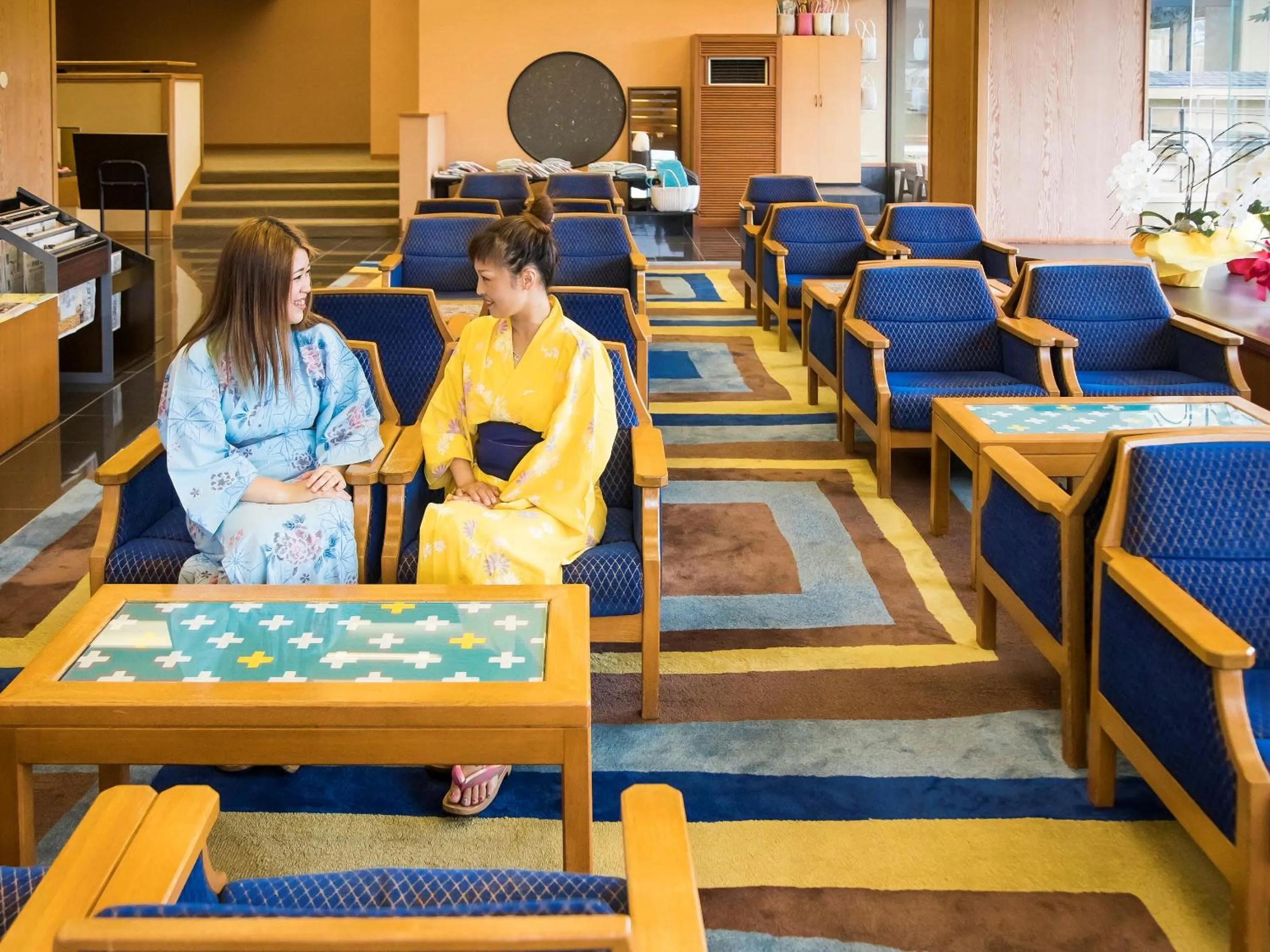 Lobby or reception in Fugaku Hanabusa