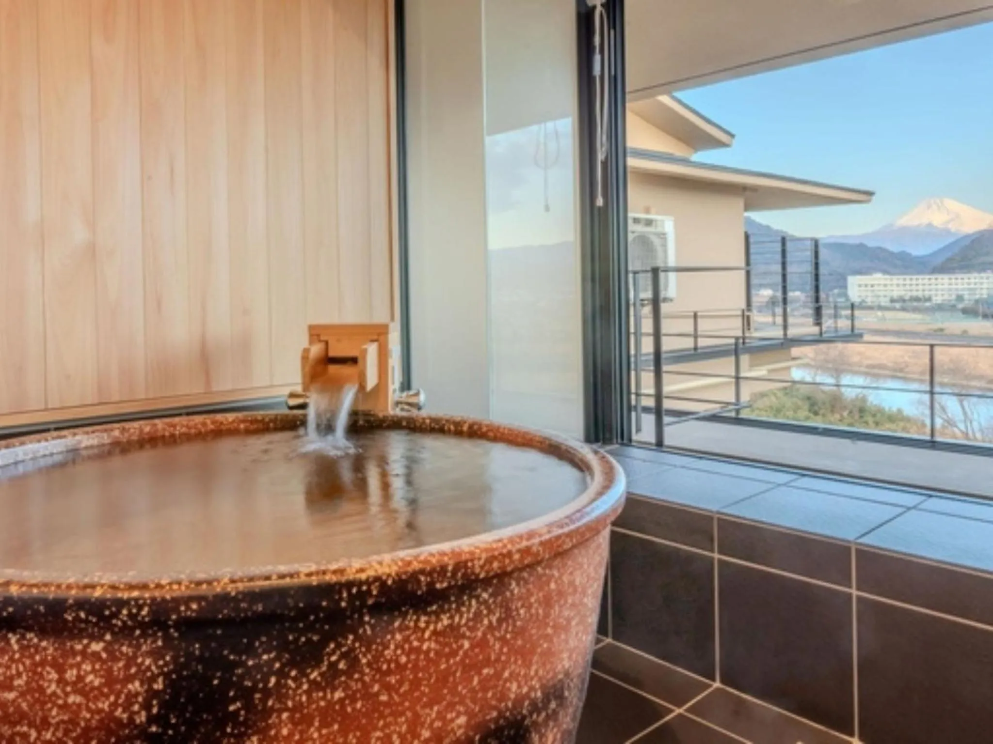 Open Air Bath in Fugaku Hanabusa