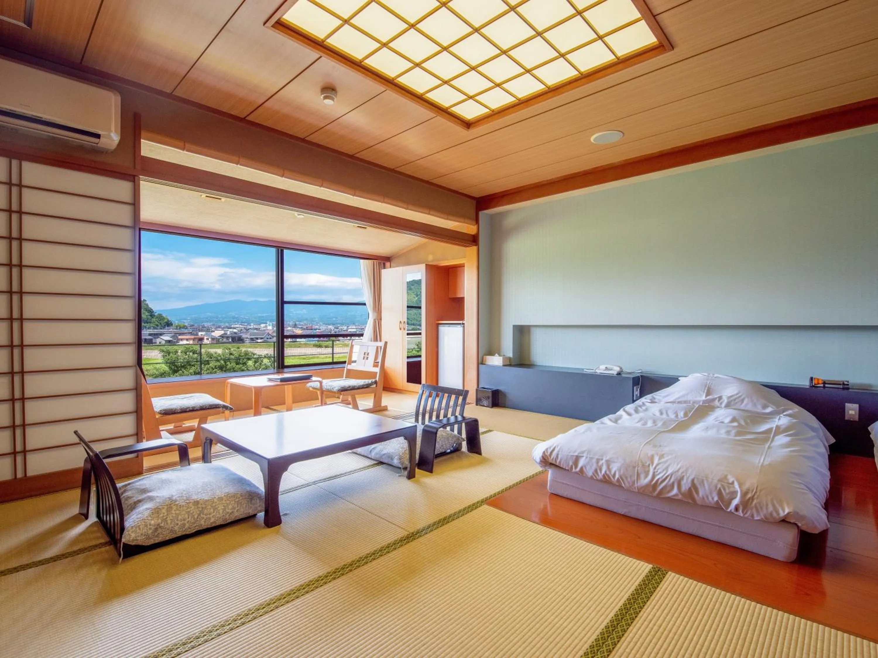 View (from property/room), Bed in Fugaku Hanabusa