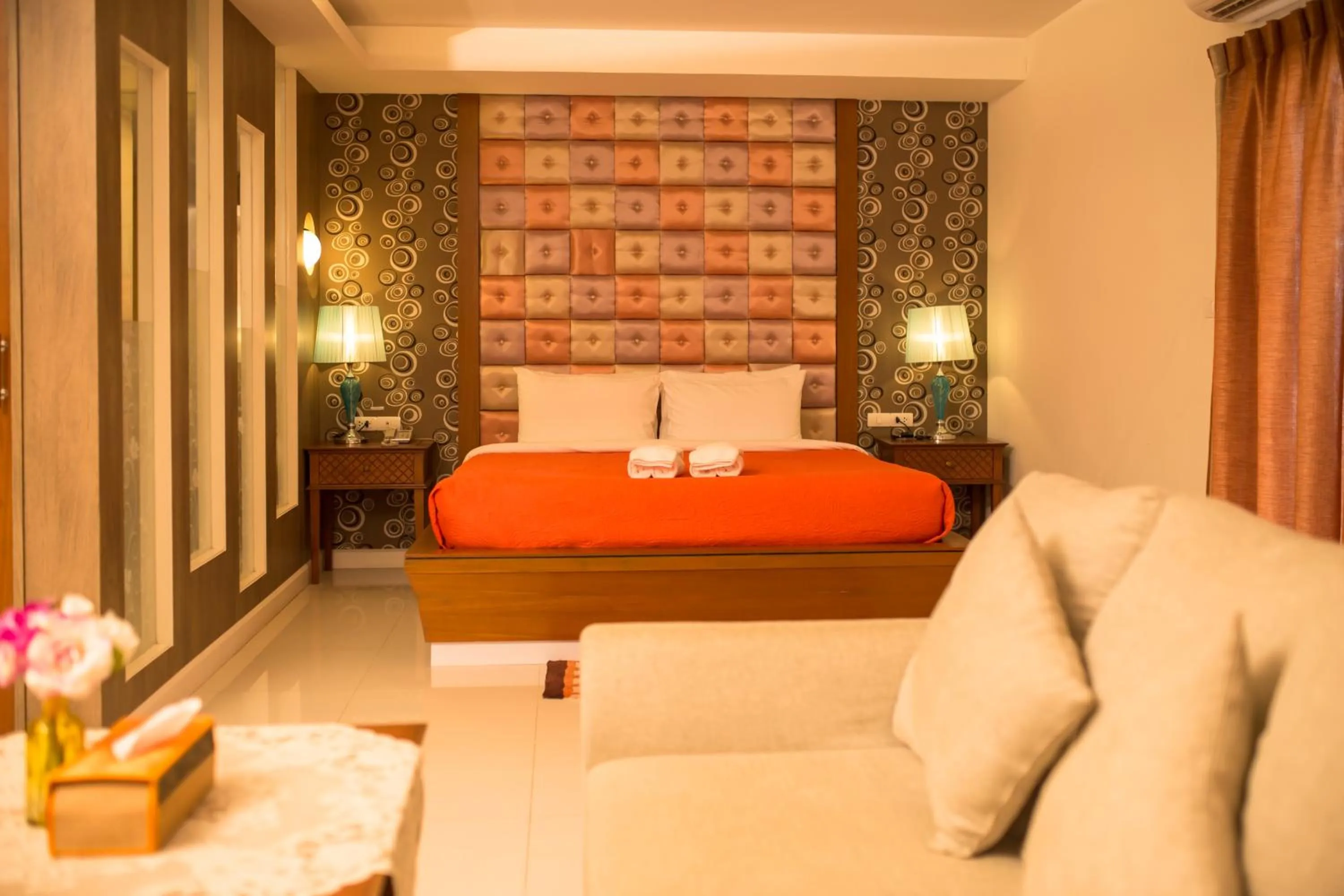 Bed in Kwan Ruen Park