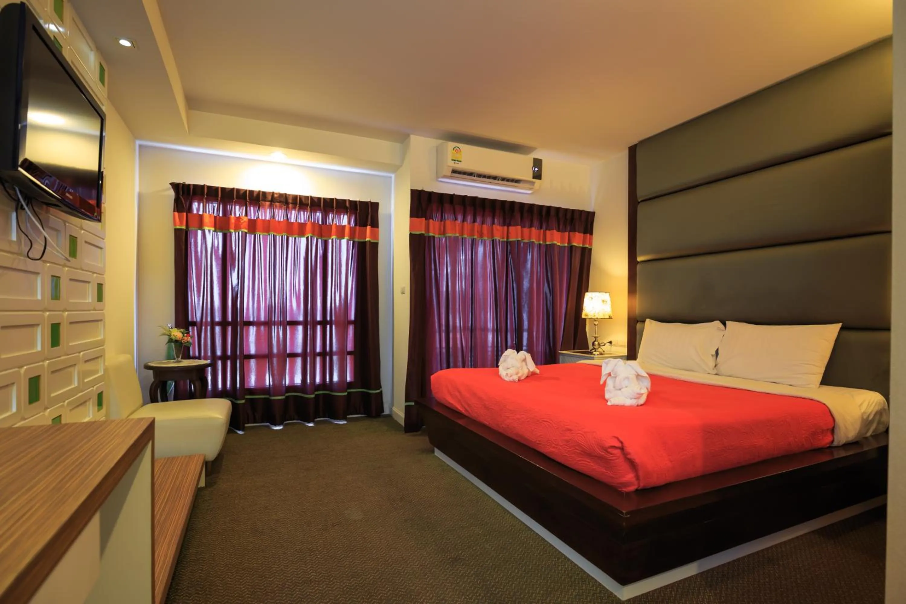 Bed in Kwan Ruen Park