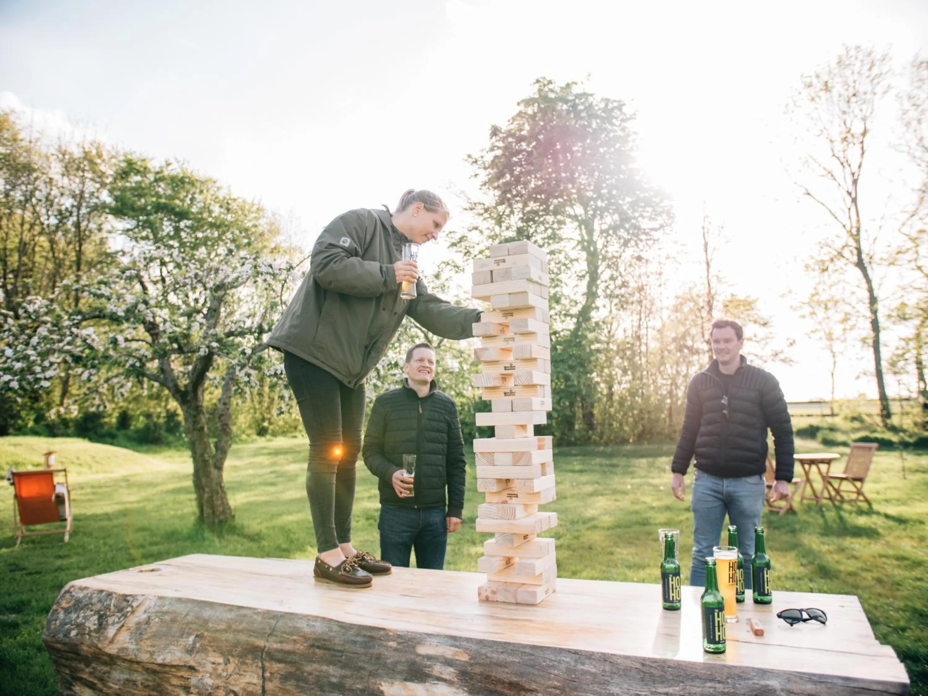 Garden in Hotel Landhafen